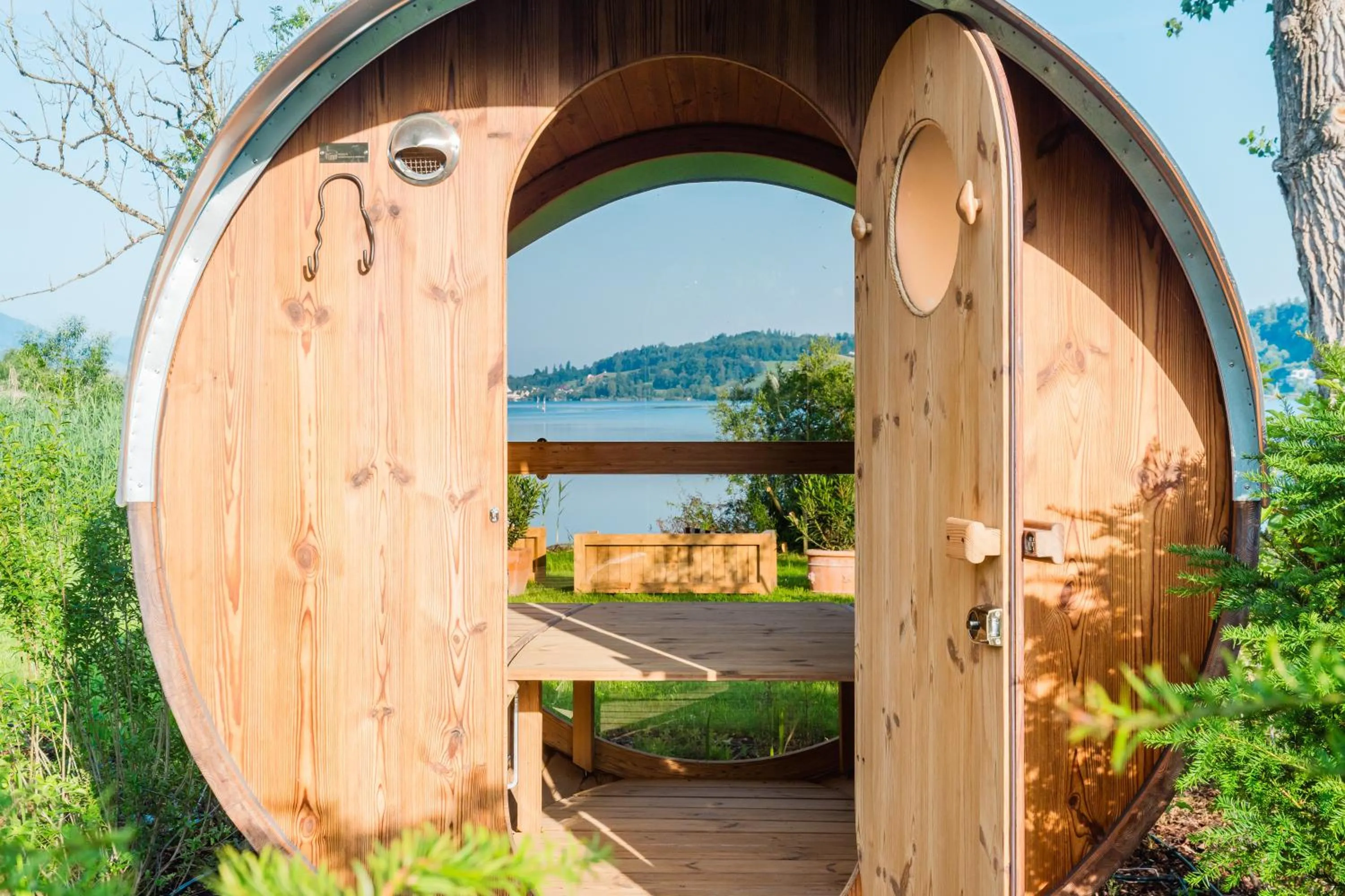 Natural landscape in Strandhotel Schmerikon