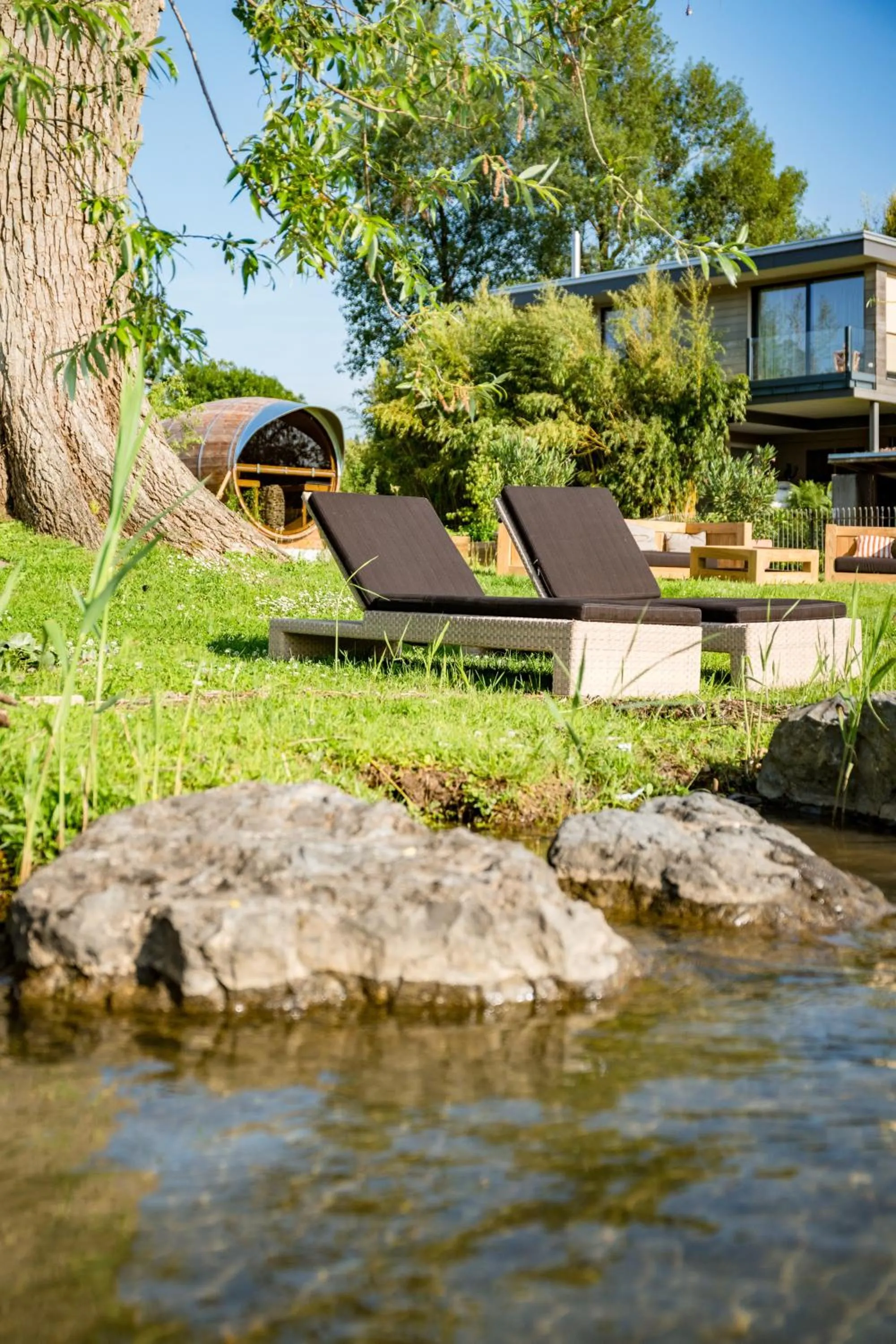 Sauna in Strandhotel Schmerikon