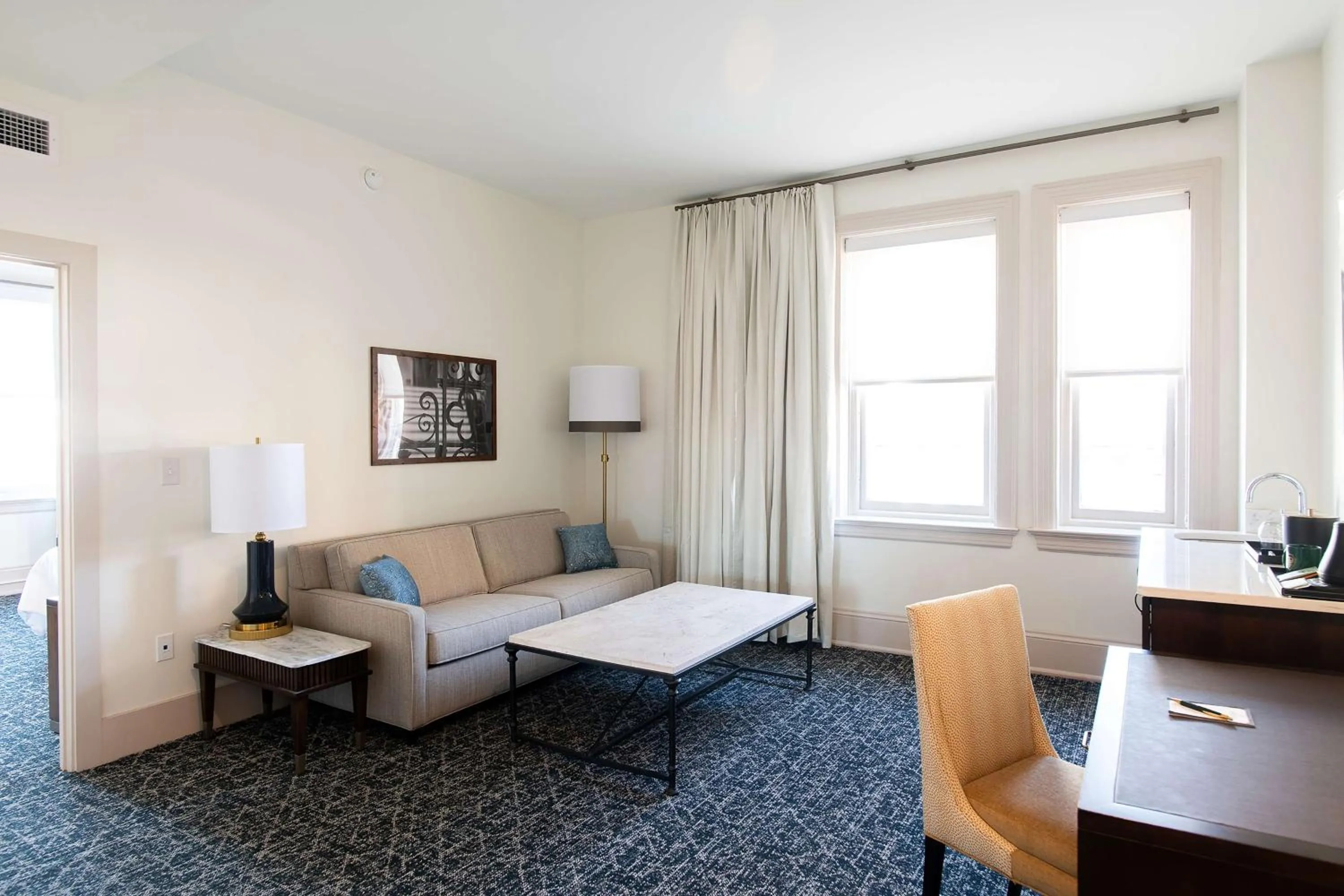 Living room in Hotel Petersburg, Tapestry Collection By Hilton