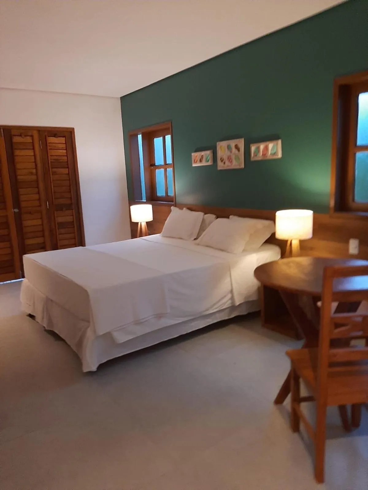 Bed in Angá Beach Hotel