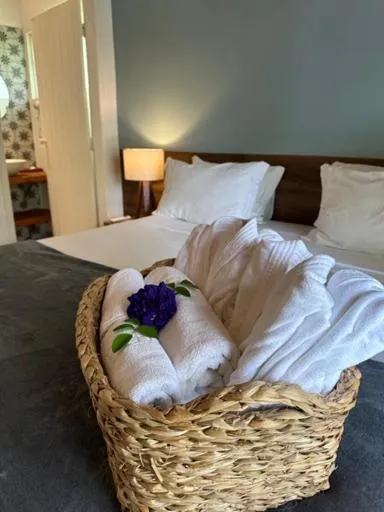 Decorative detail, Bed in Angá Beach Hotel