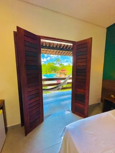 View (from property/room), Bed in Angá Beach Hotel