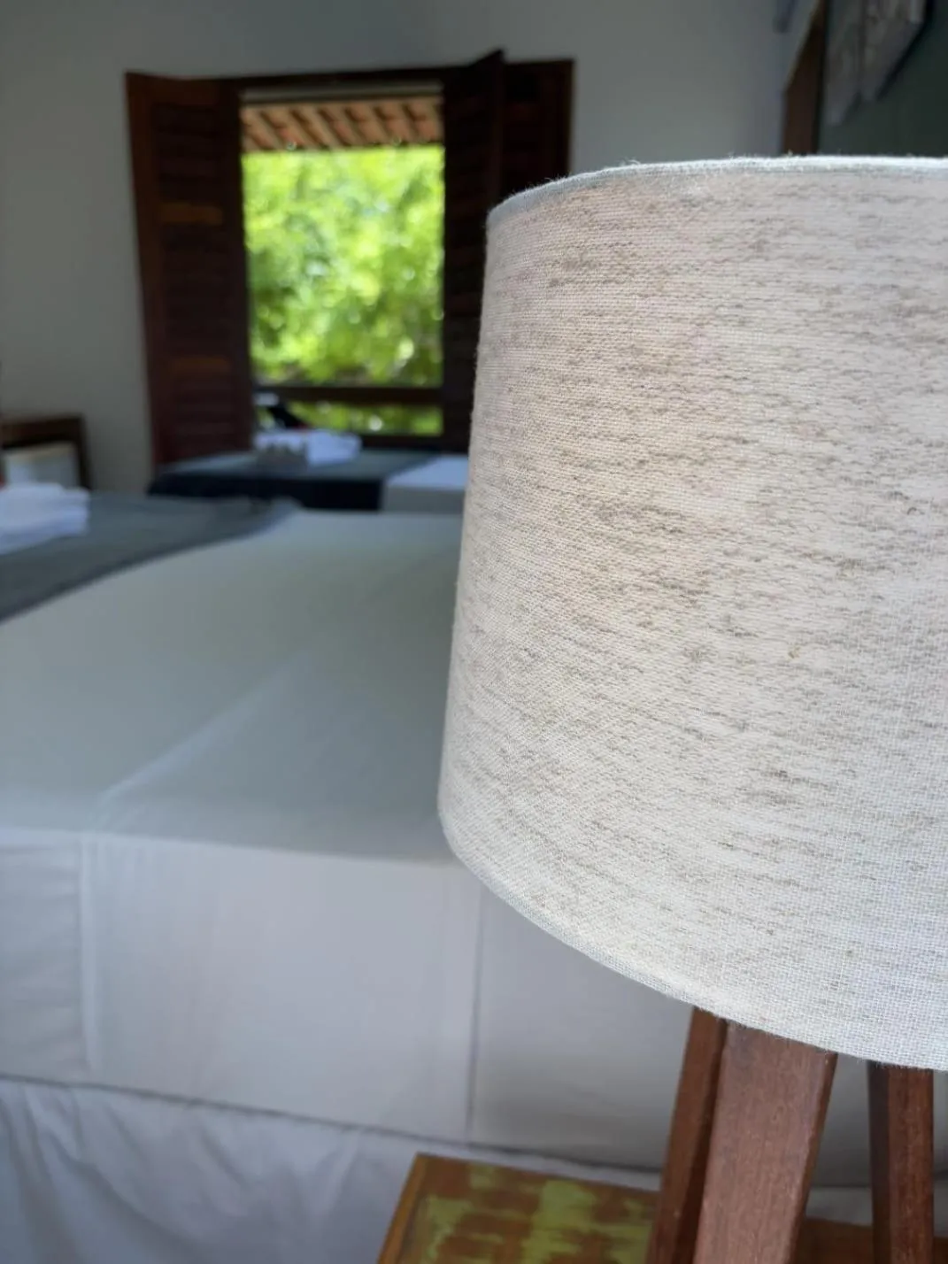 Bed in Angá Beach Hotel