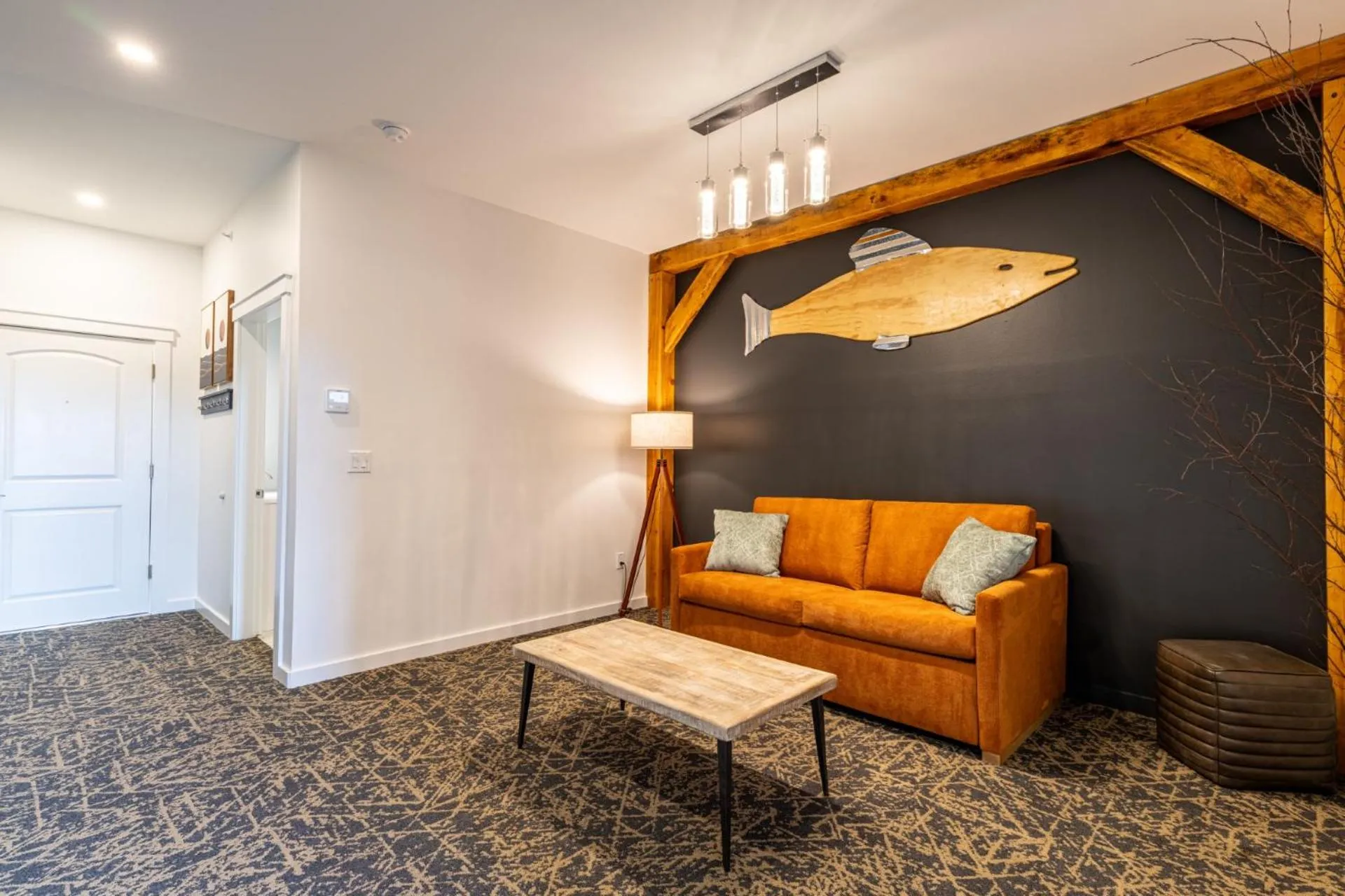 Living room in Stone Park Ellsworth-Bar Harbor