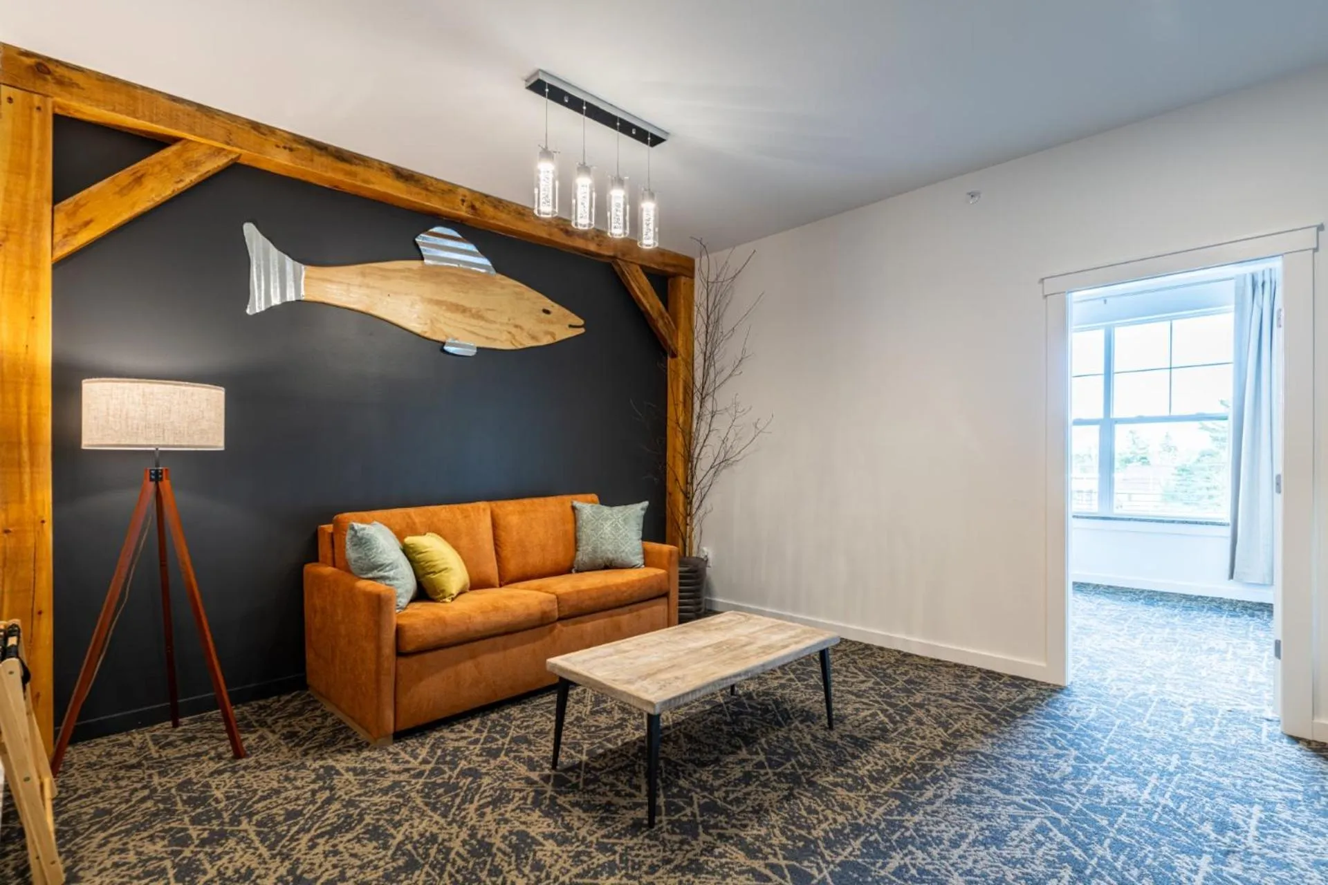 Living room in Stone Park Ellsworth-Bar Harbor