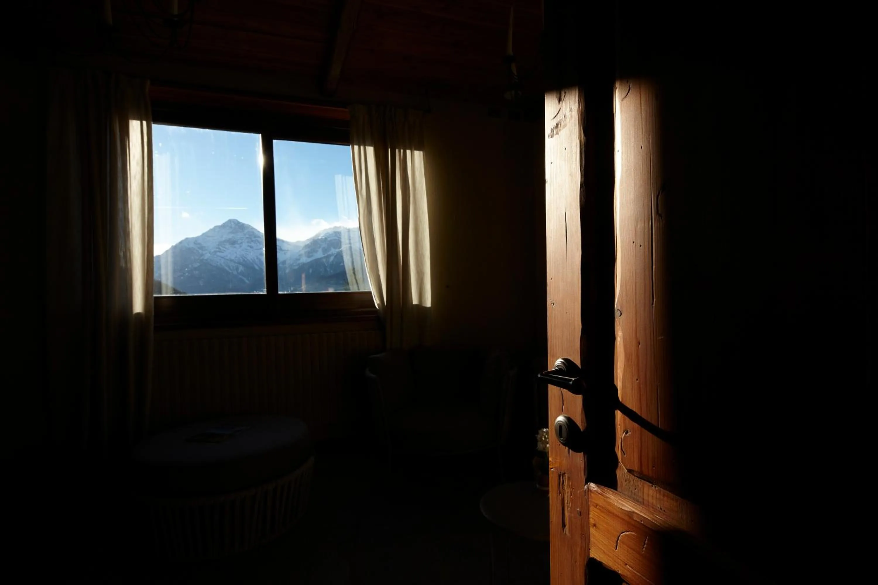 Mountain view in Chaberton Lodge & Spa