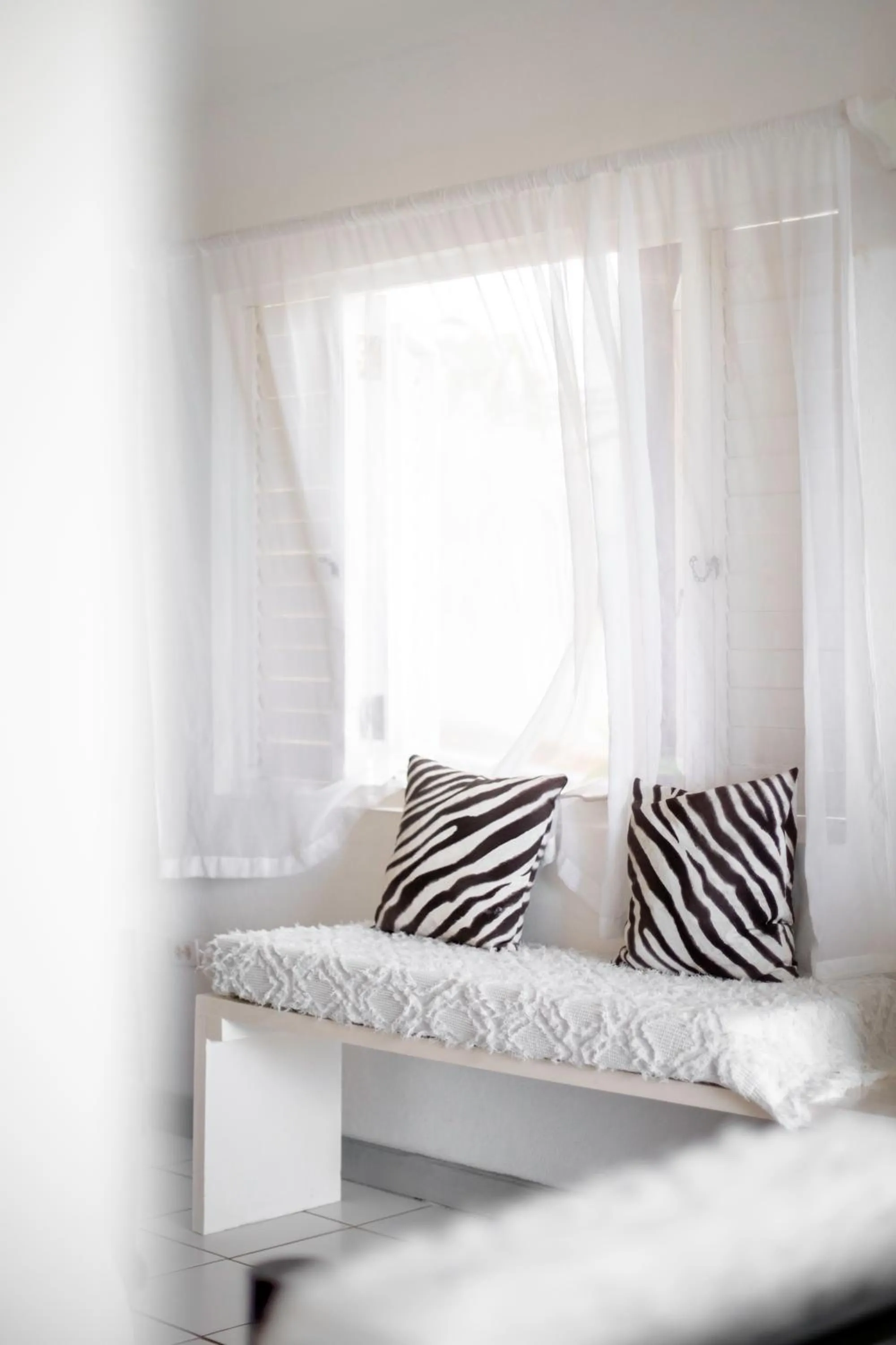 Seating area, Bed in LF Jungle Retreat