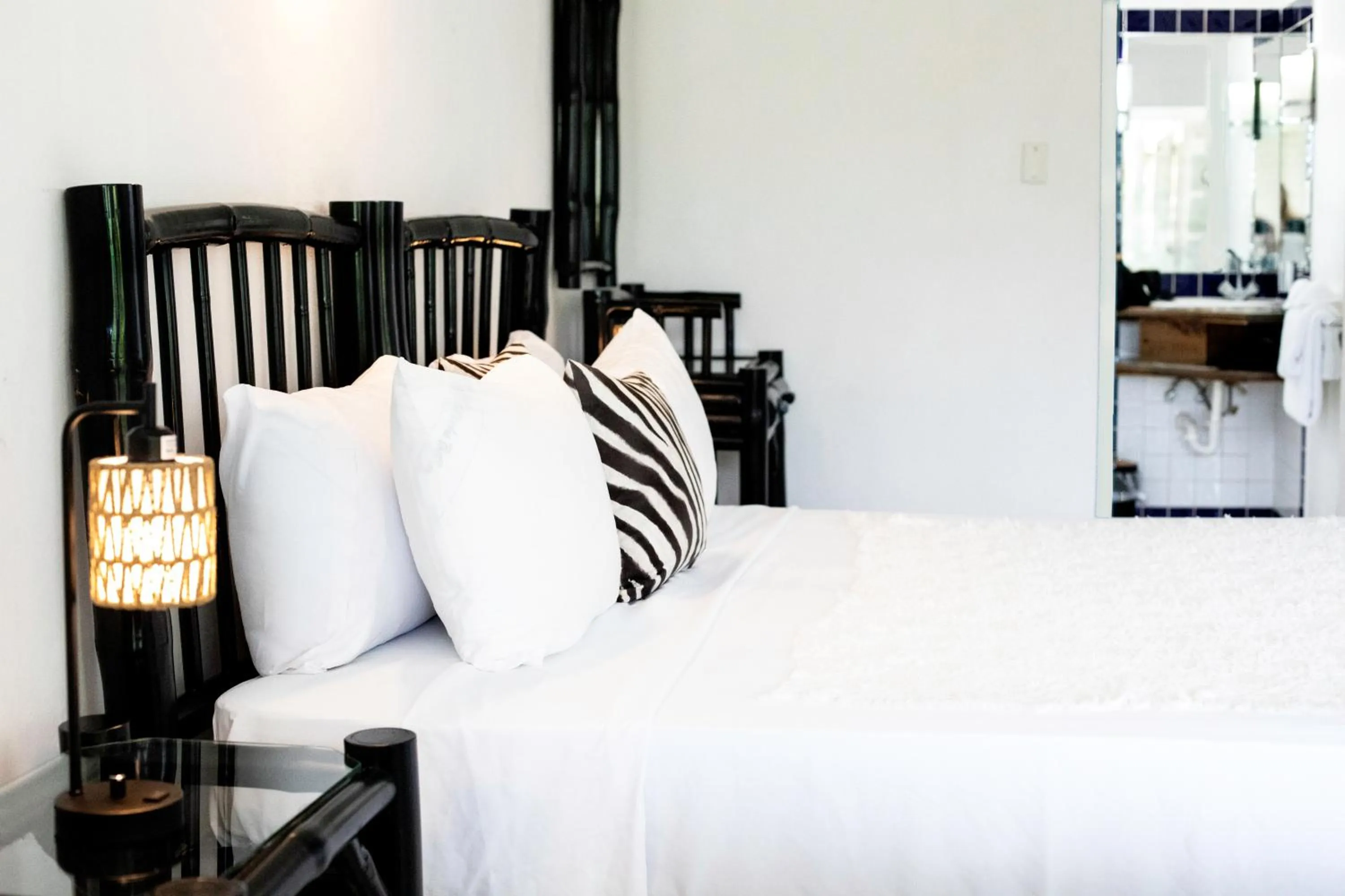 Bed in LF Jungle Retreat