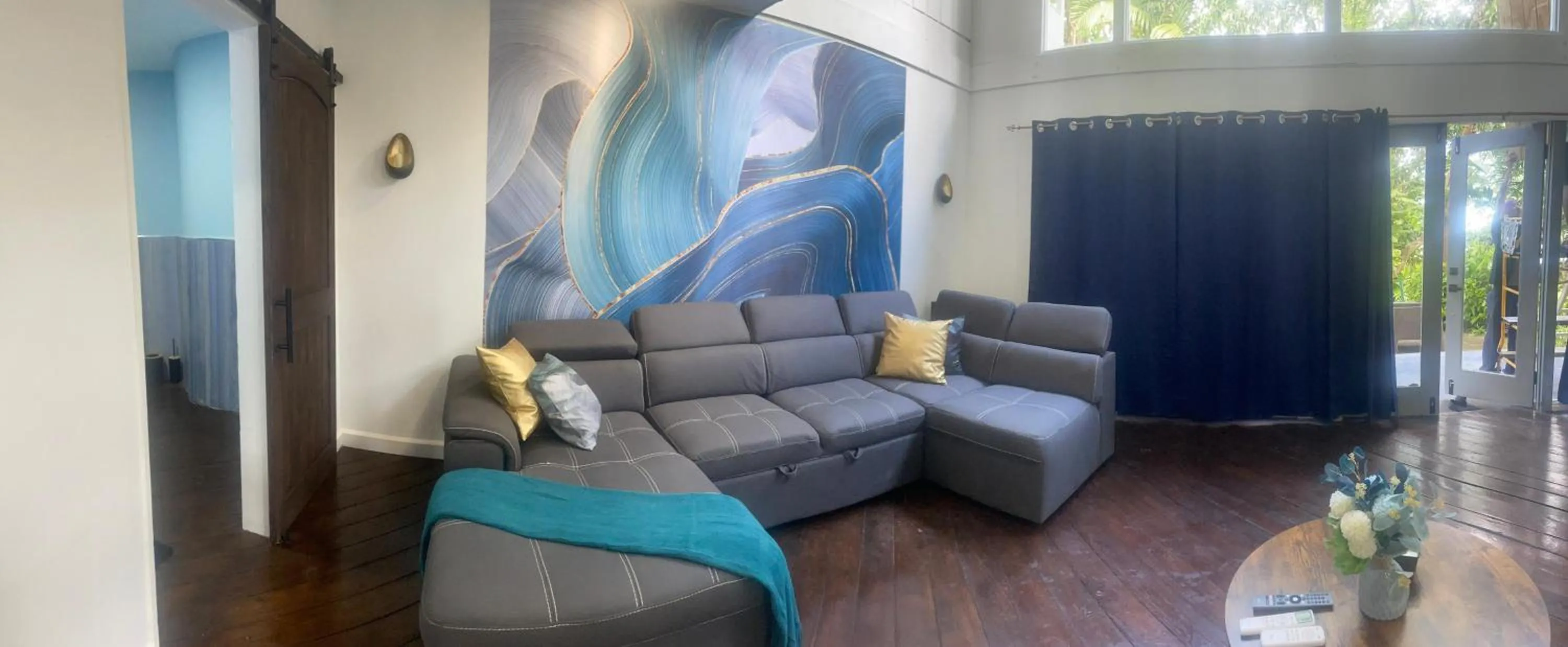 Living room in LF Jungle Retreat