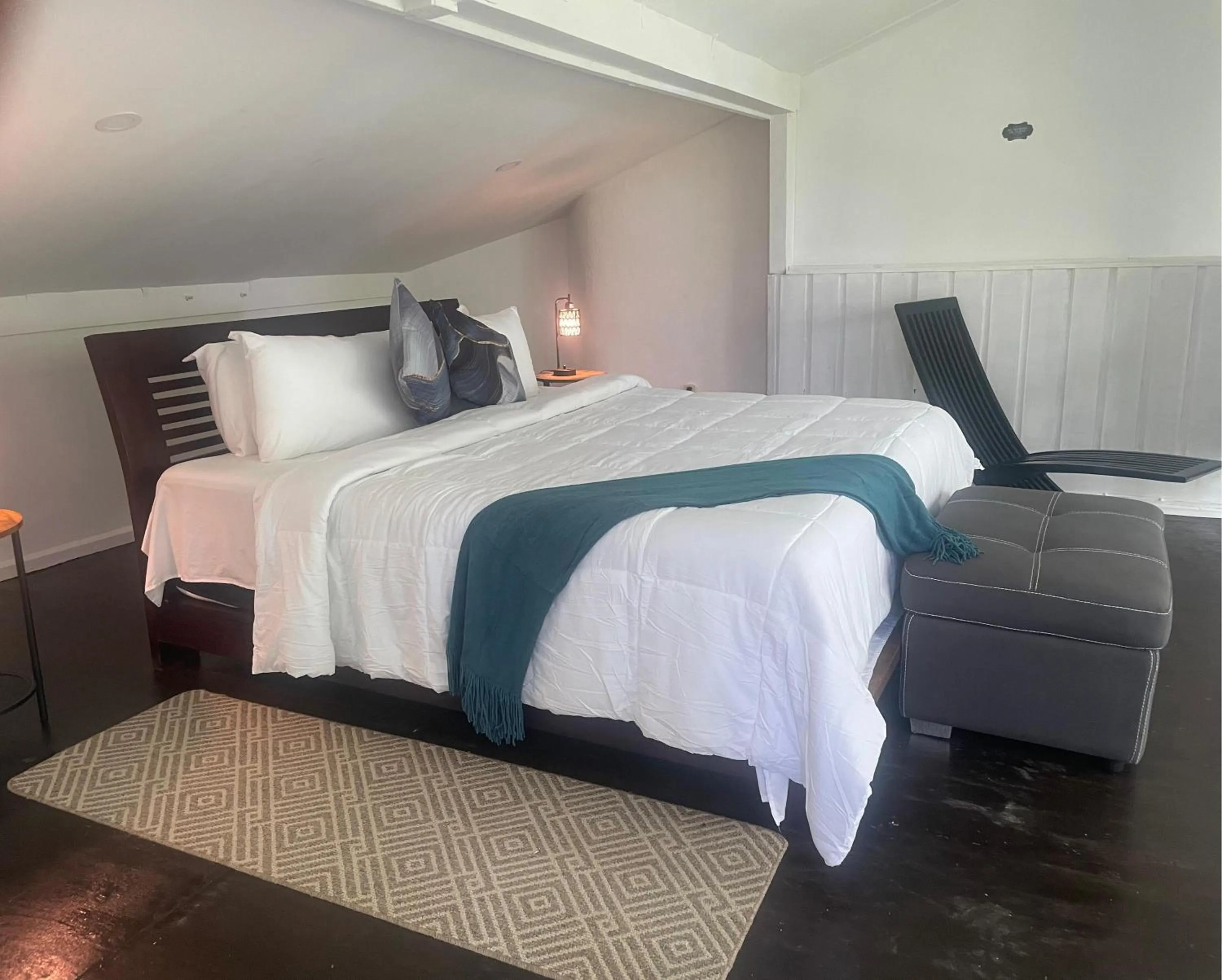 Bed in LF Jungle Retreat