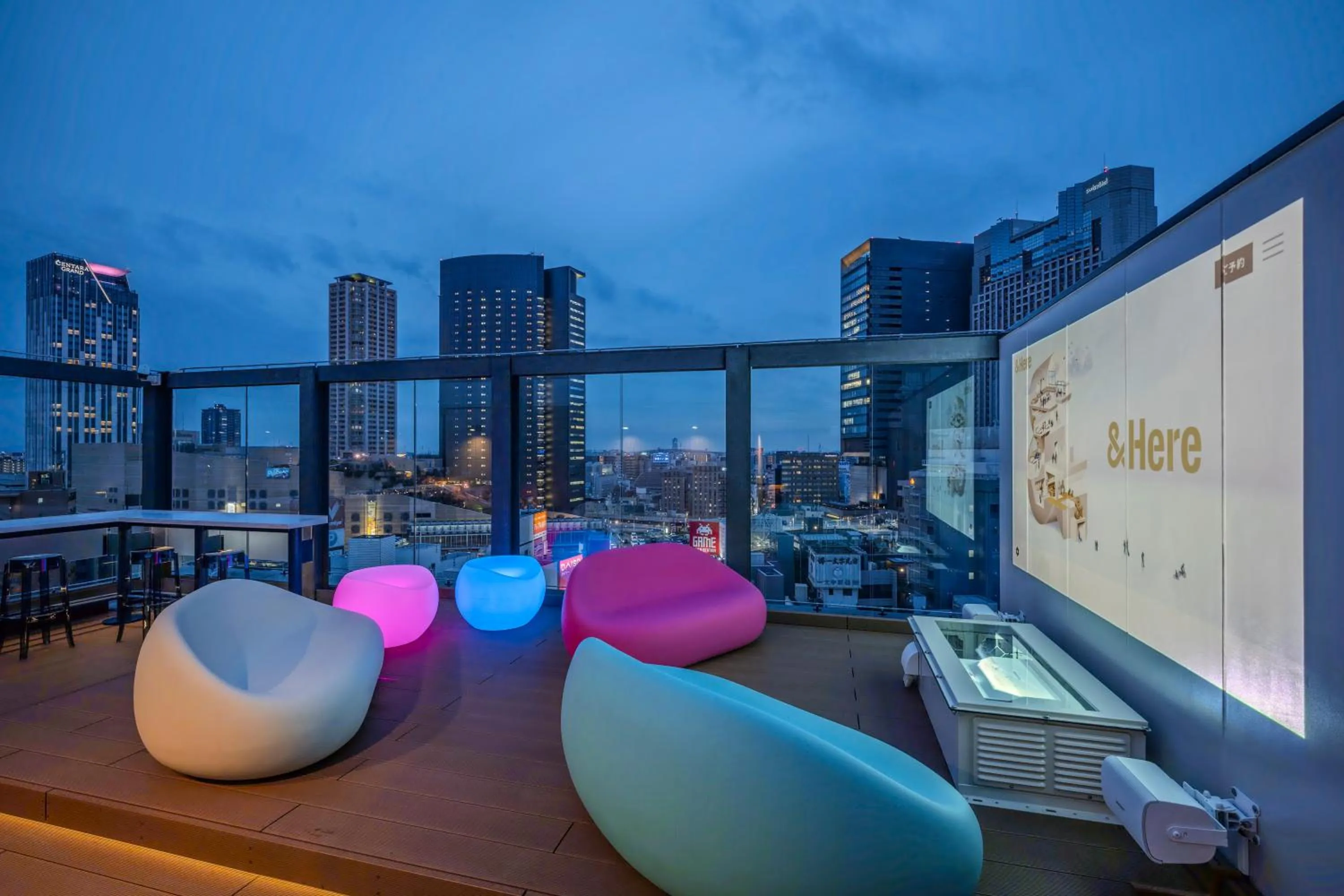 Balcony/Terrace in &Here OSAKA NAMBA