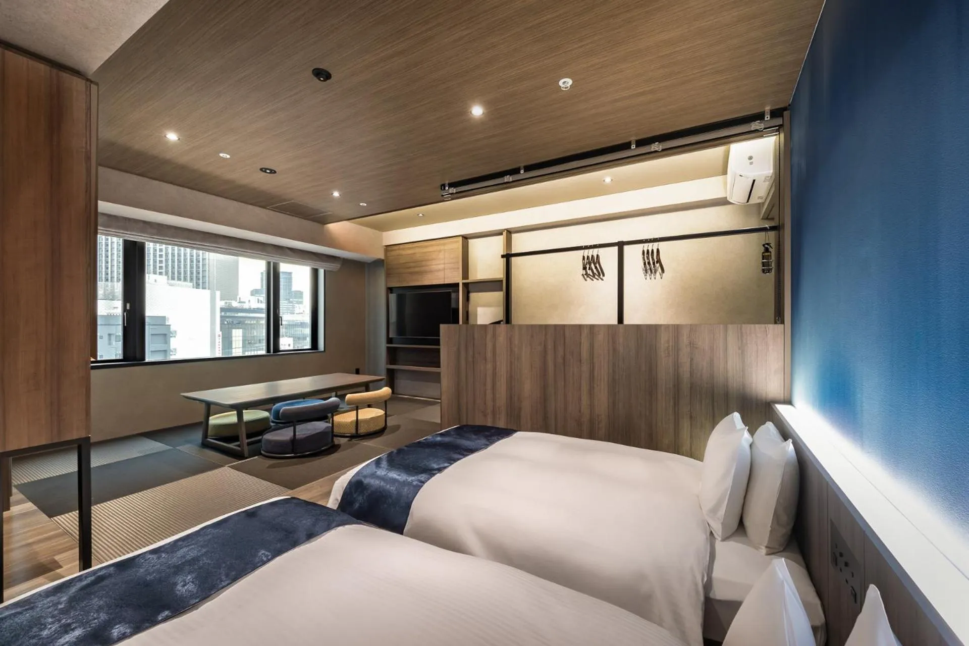 Bedroom, Bed in &Here OSAKA NAMBA