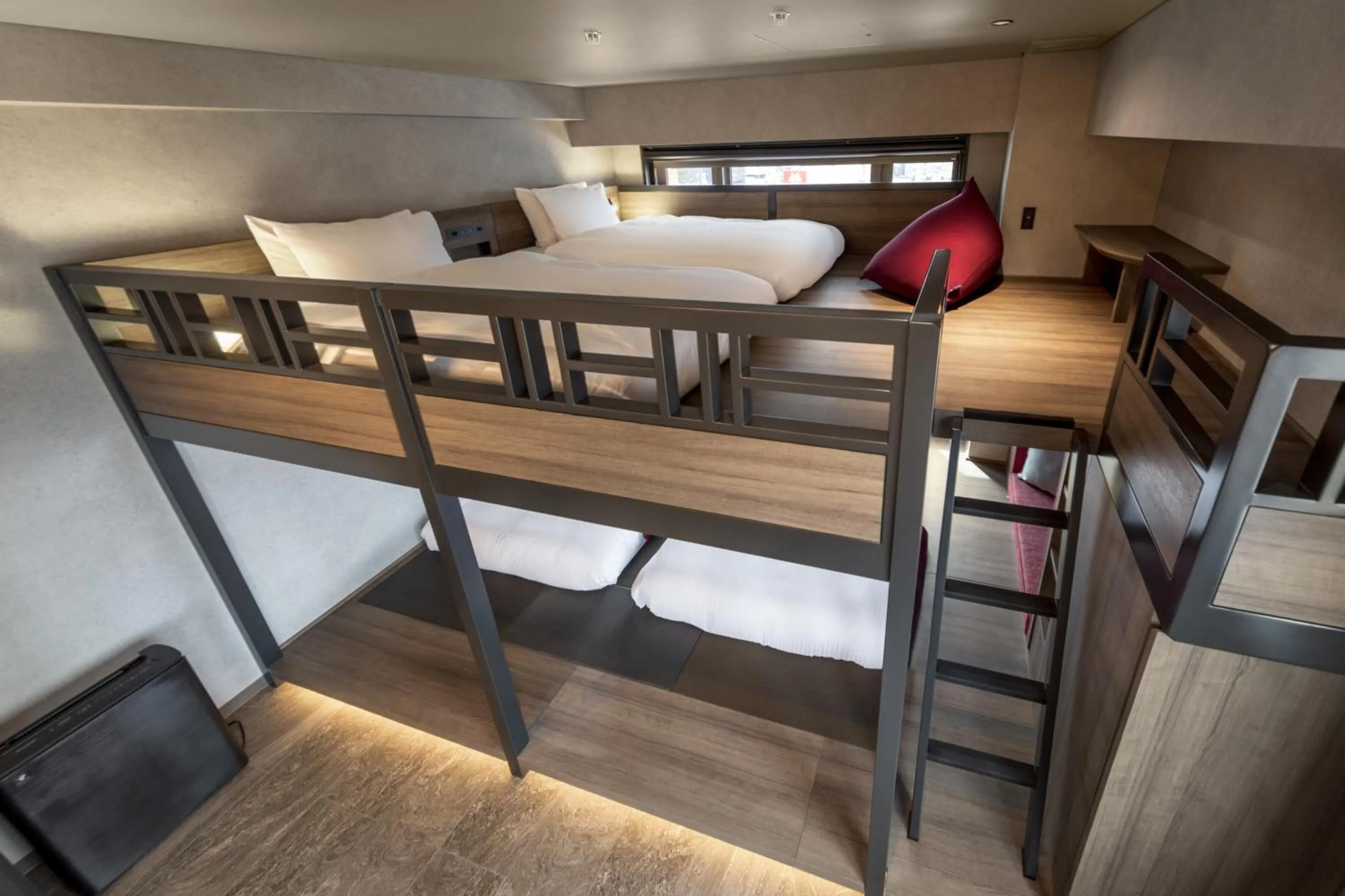 bunk bed, Bed in &Here OSAKA NAMBA