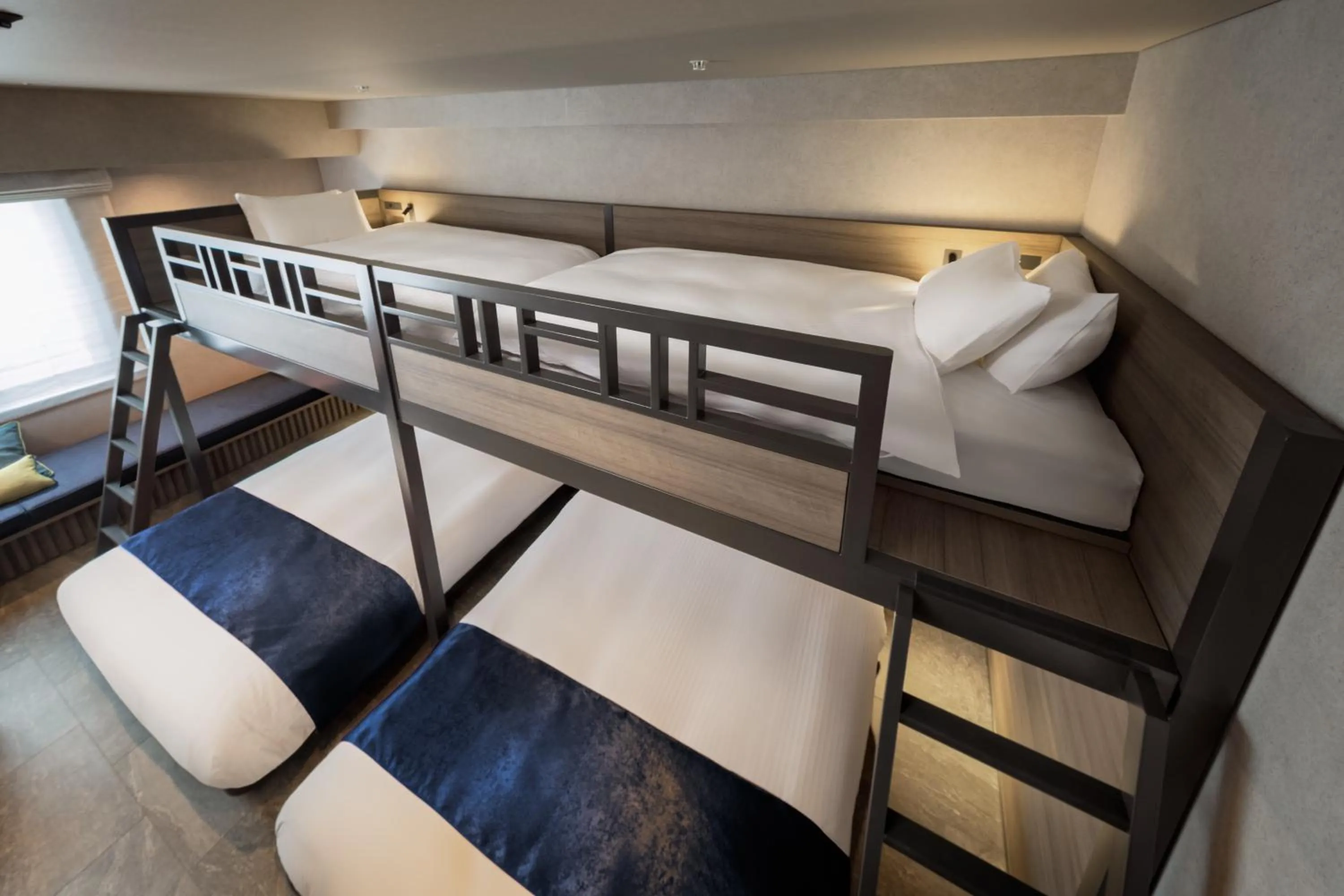 bunk bed, Bed in &Here OSAKA NAMBA