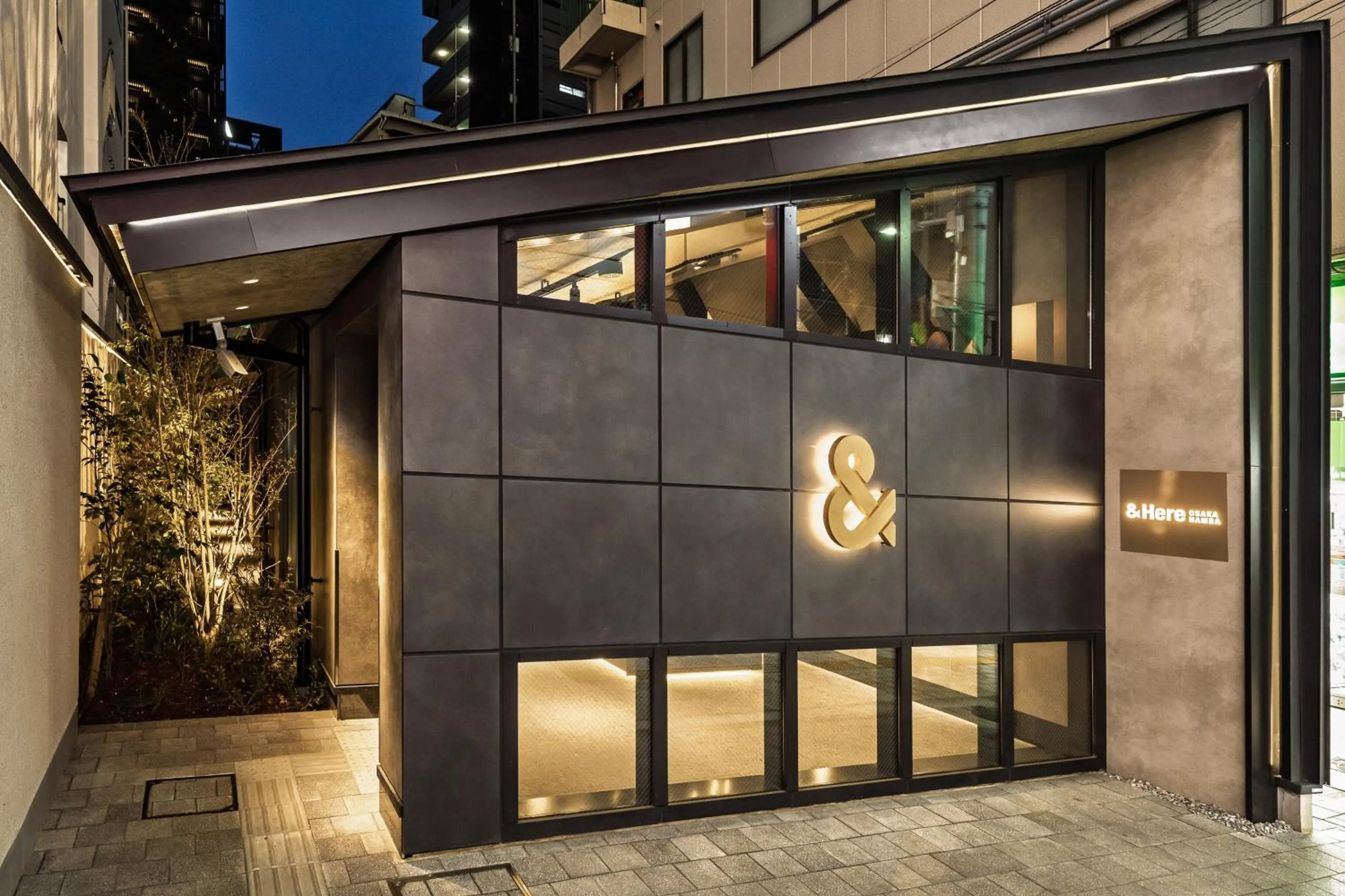 Facade/entrance in &Here OSAKA NAMBA