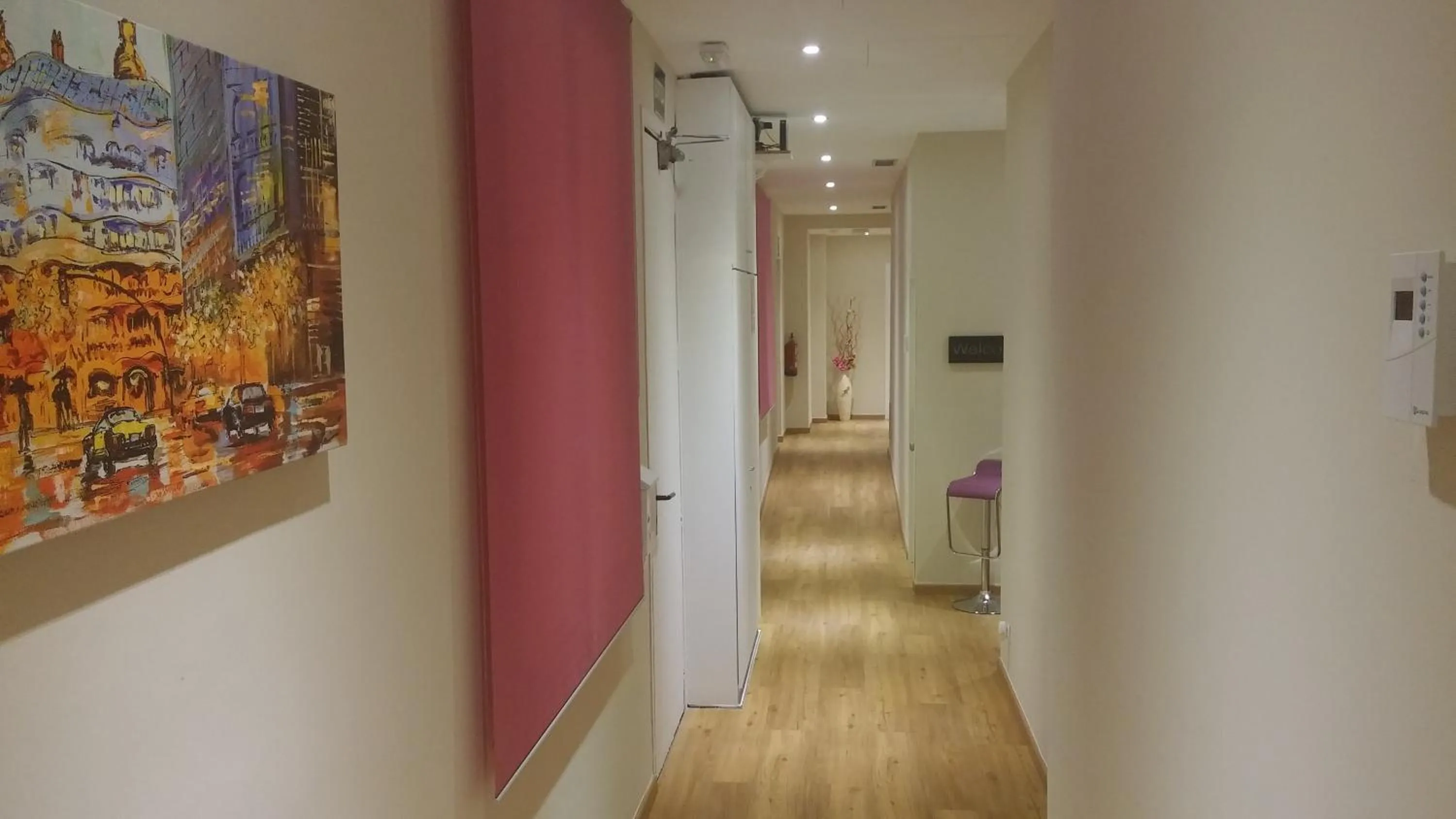 Lobby or reception in Hostal Barcelona Travel