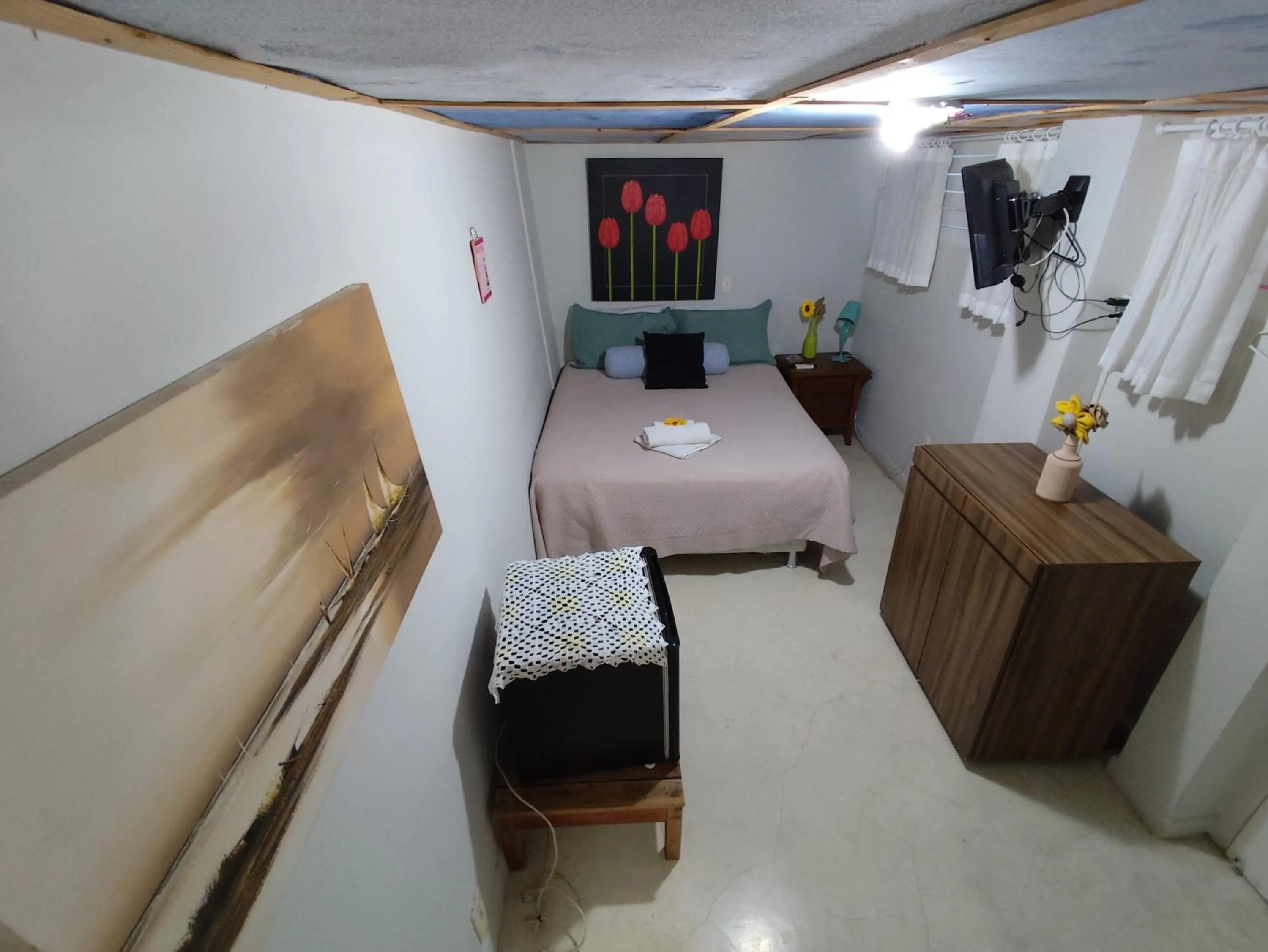 Bed in Kabatukila Pousada