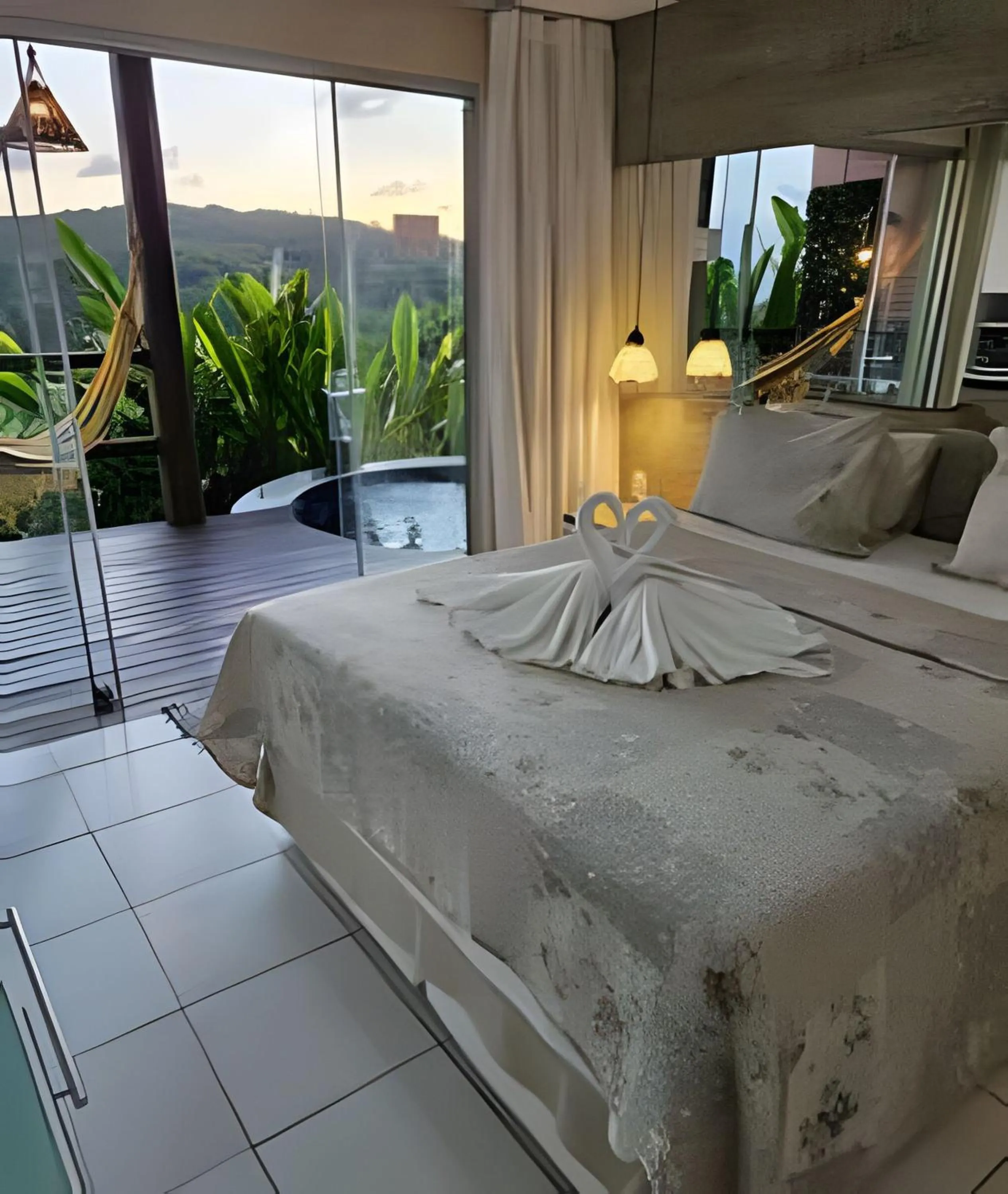 Bed in Villas do Pratagy