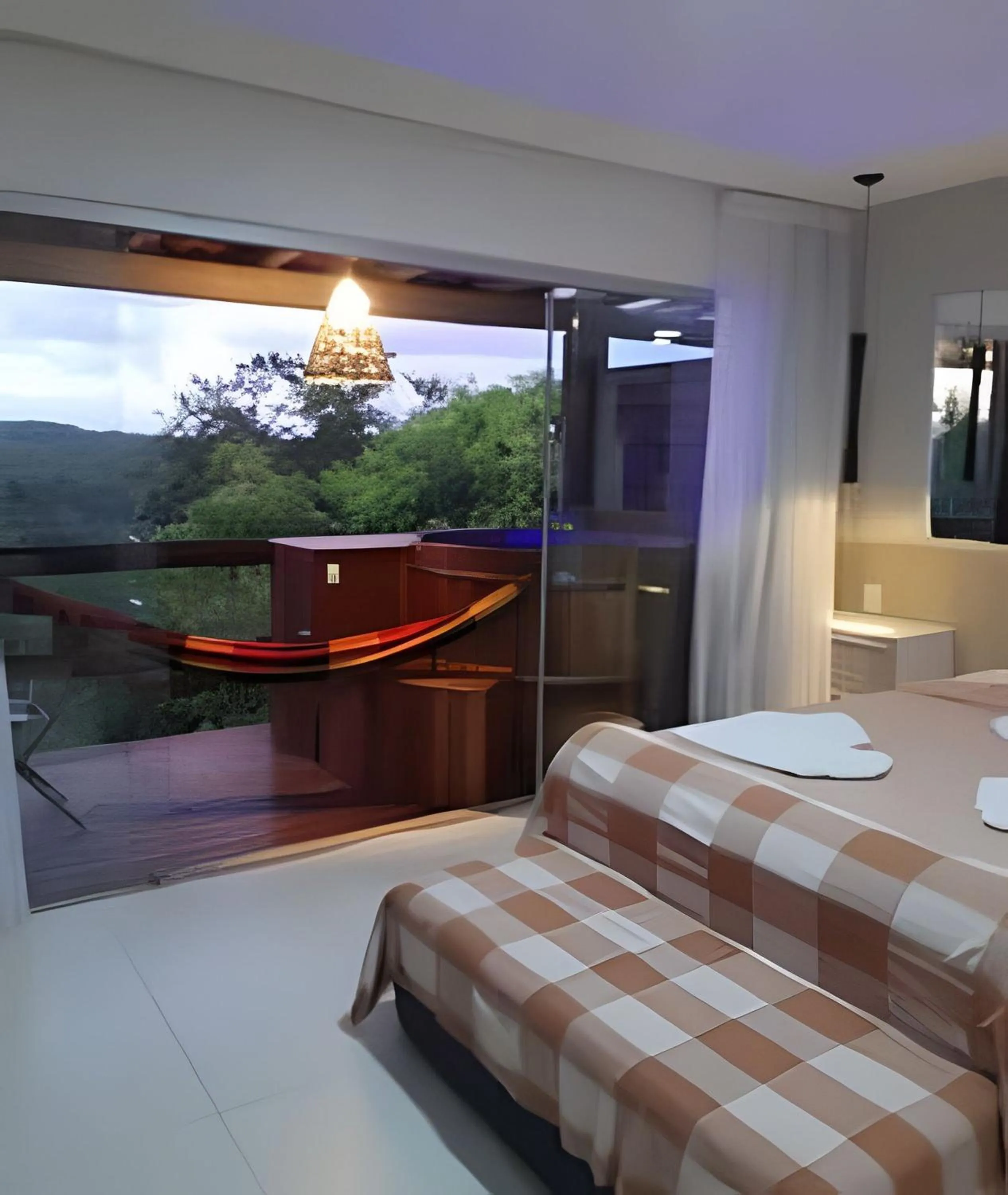 Bed in Villas do Pratagy