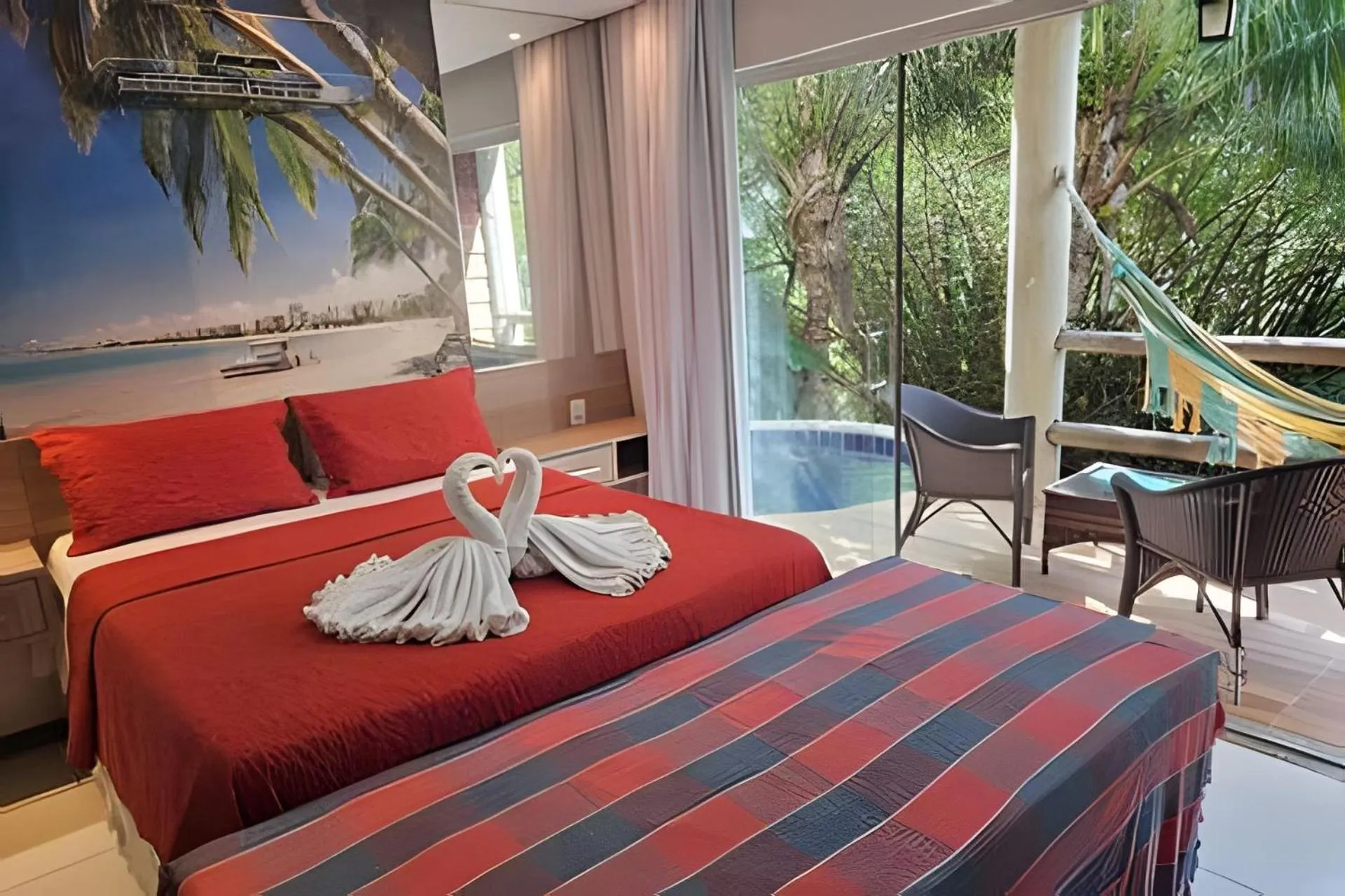 Bed in Villas do Pratagy