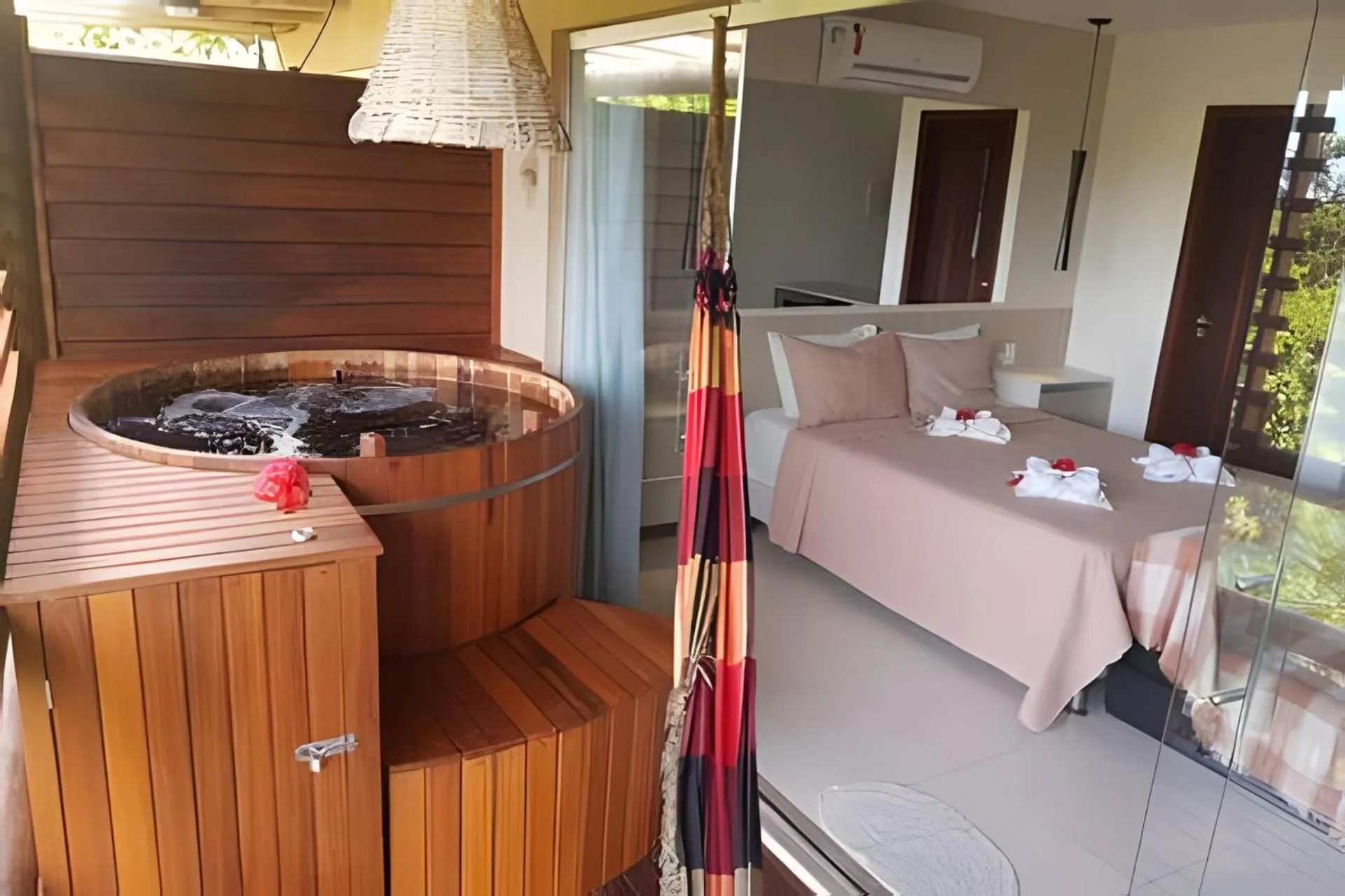 Bed in Villas do Pratagy