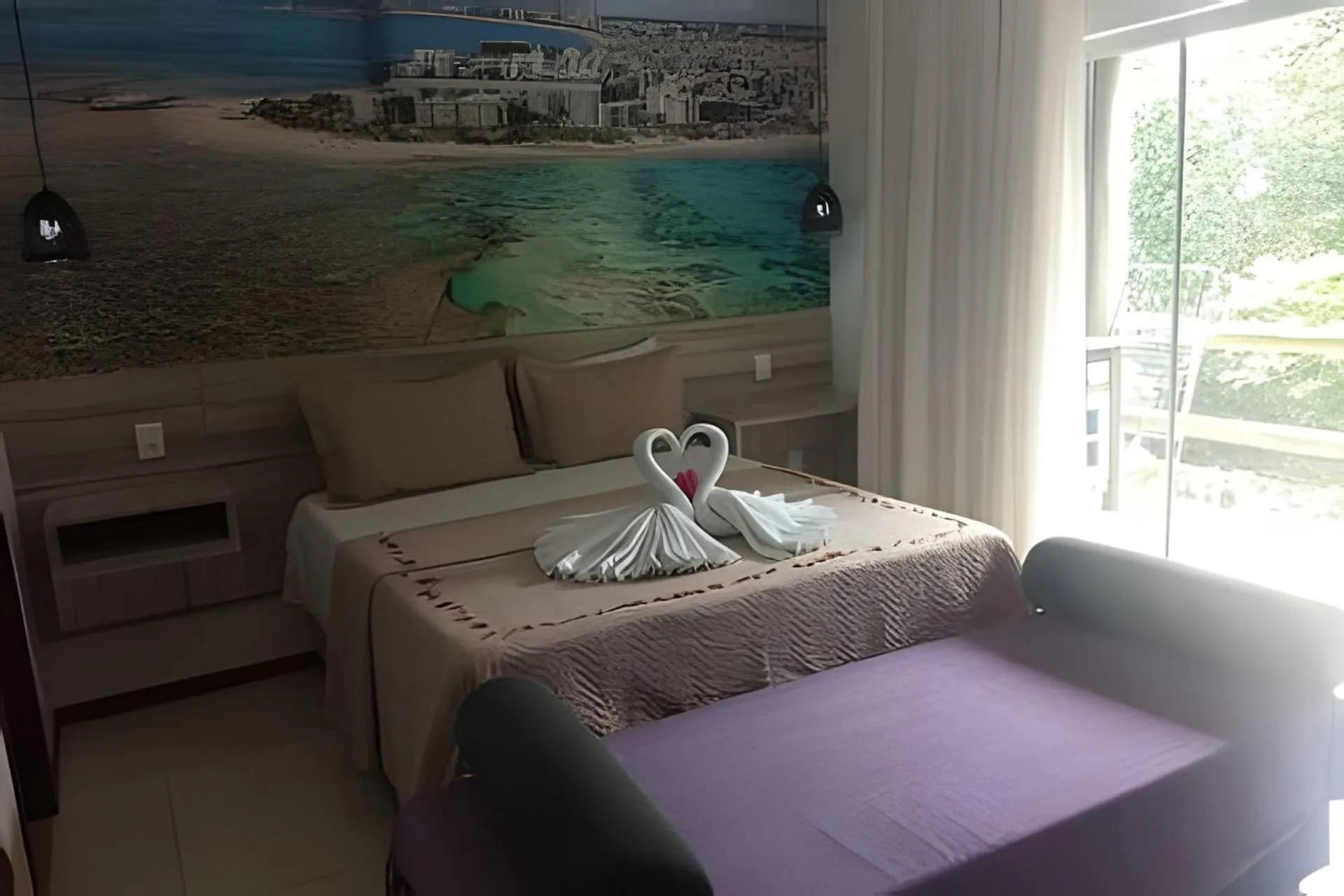 Bed in Villas do Pratagy