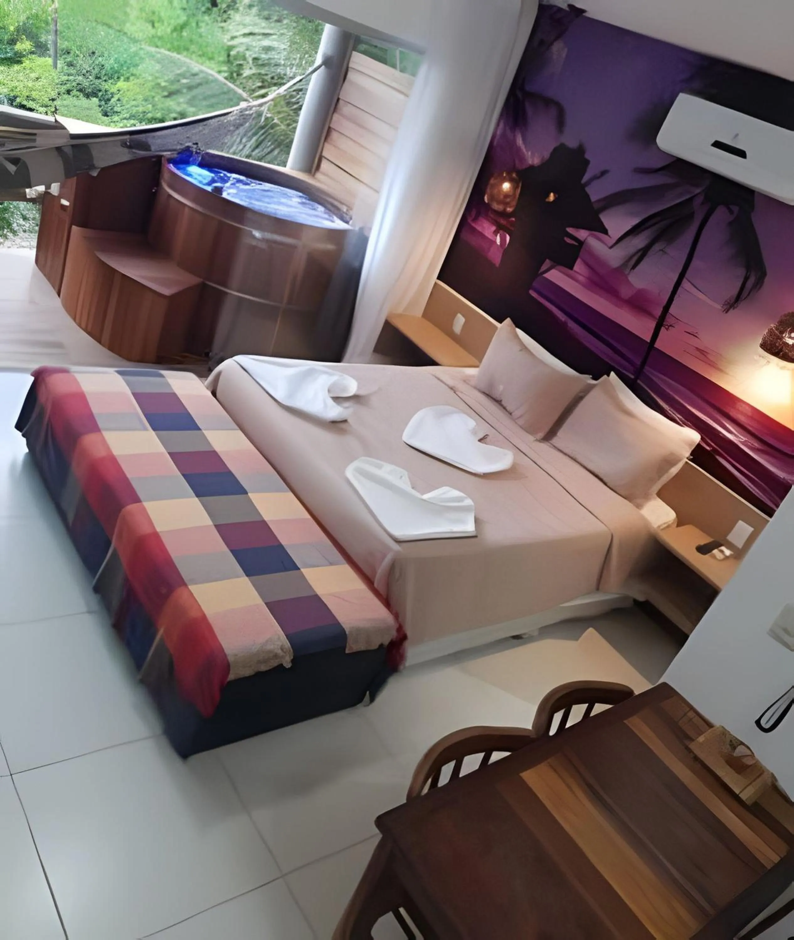 Bed in Villas do Pratagy