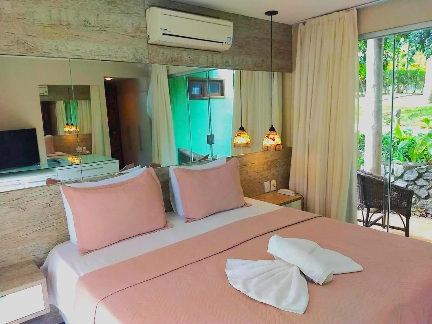 Bed in Villas do Pratagy