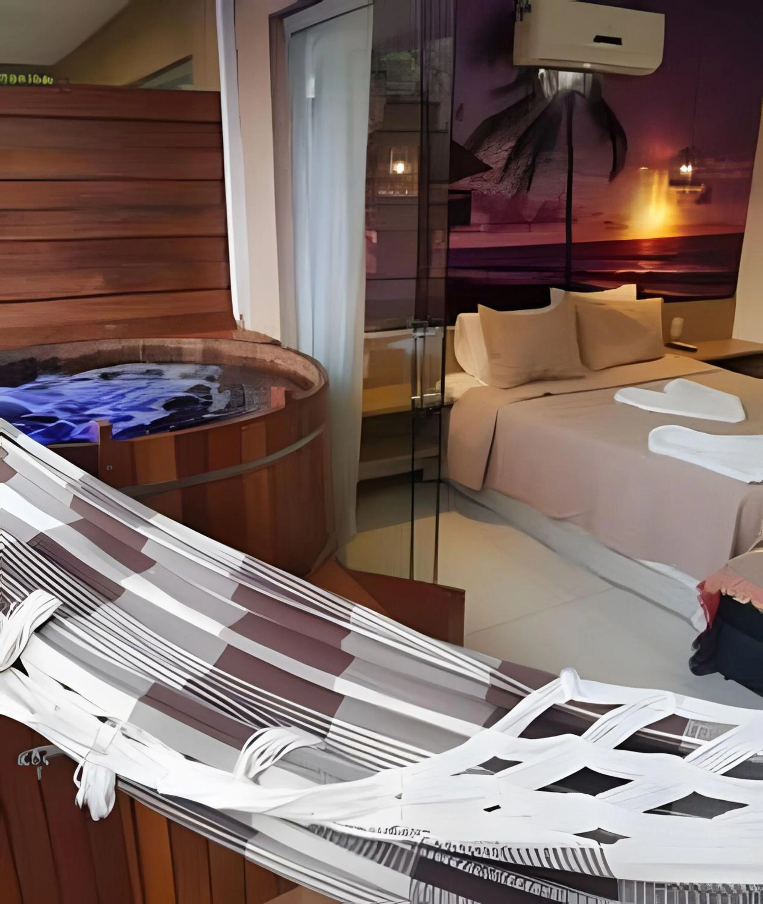 Bed in Villas do Pratagy