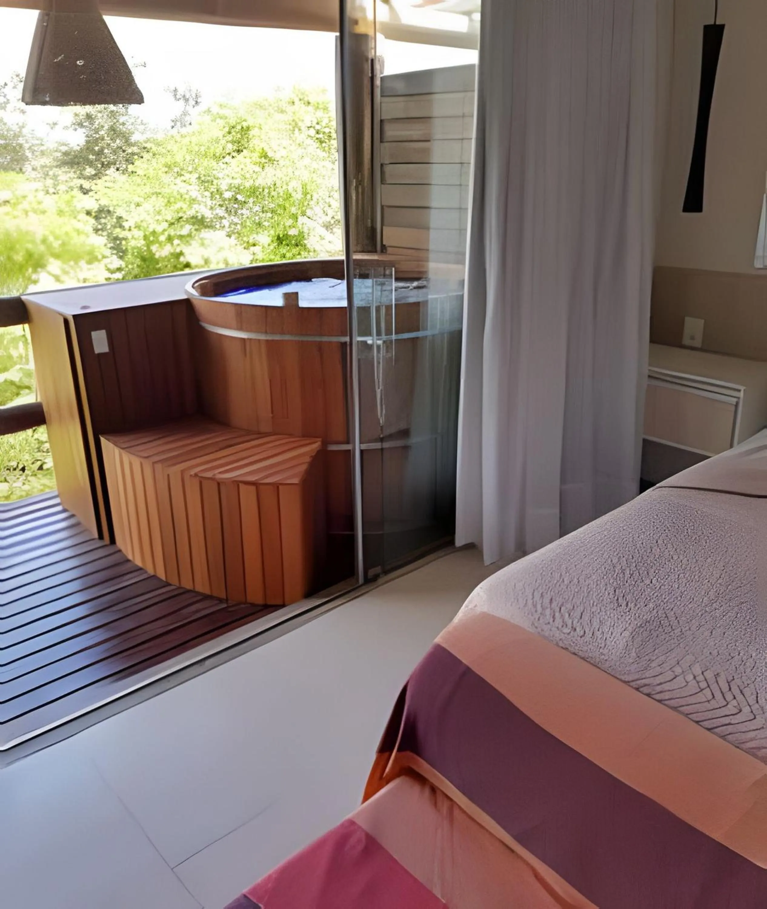 Bed in Villas do Pratagy