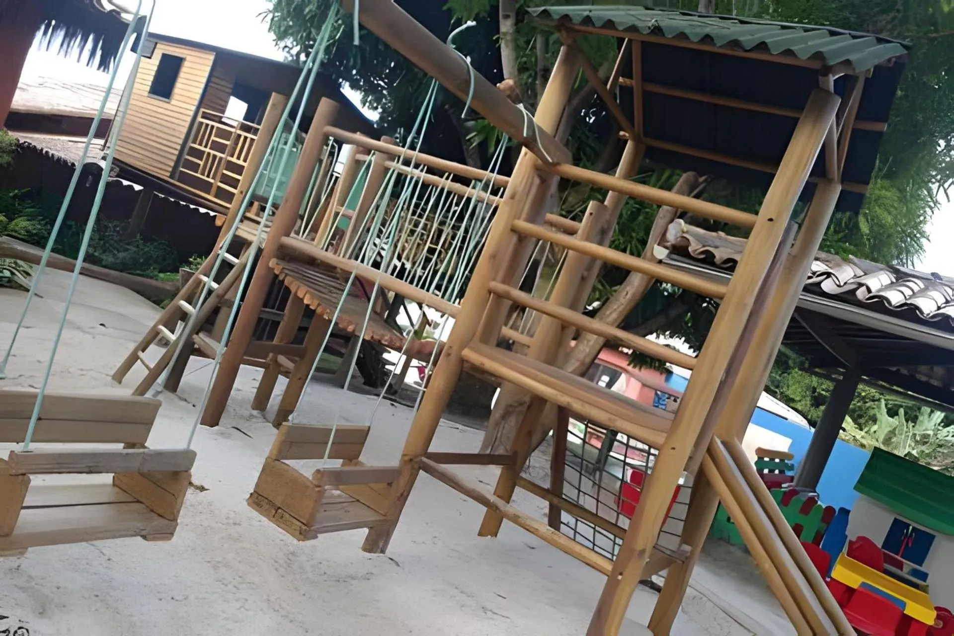 Children play ground in Villas do Pratagy