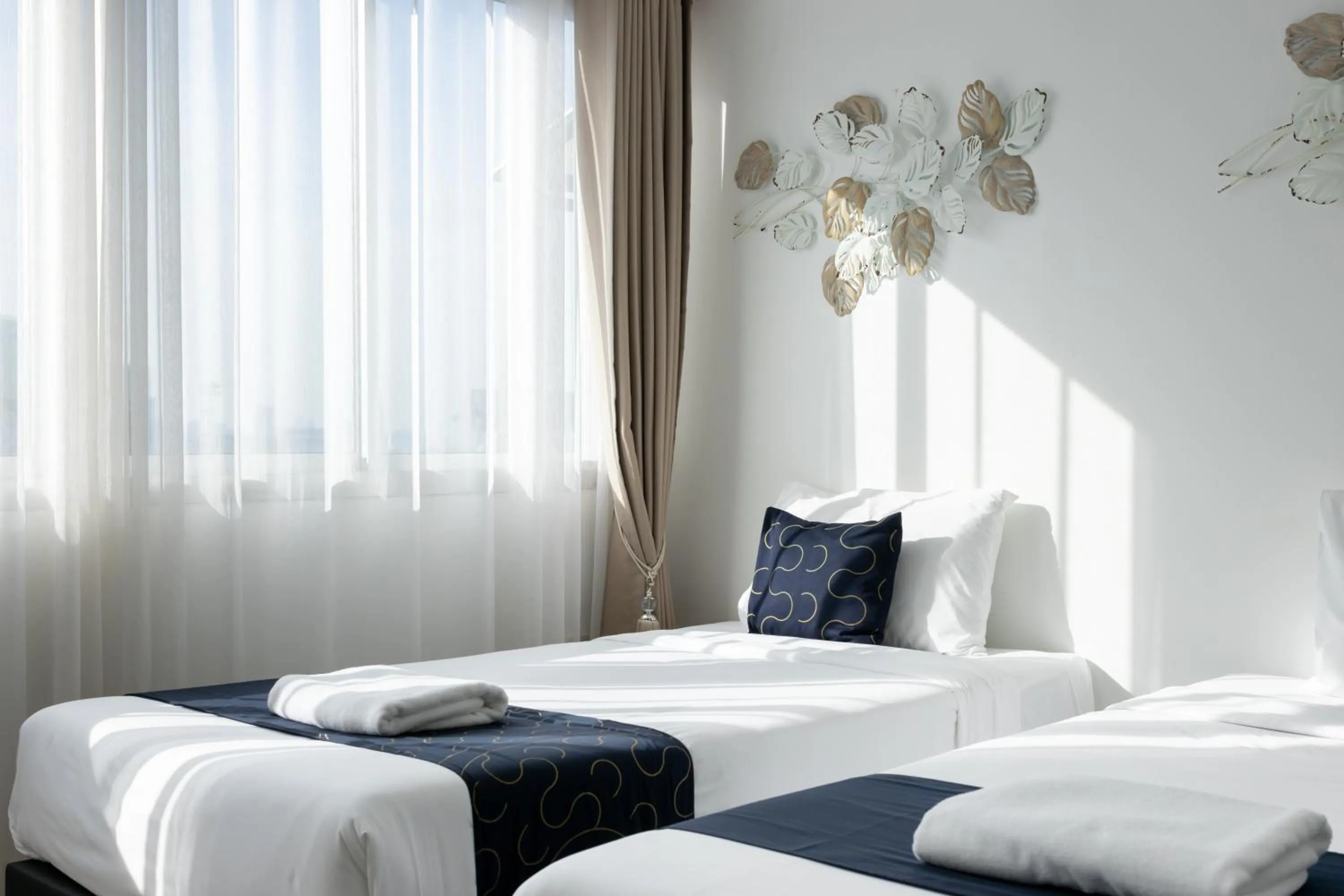 Decorative detail, Bed in Nature Boutique Residence