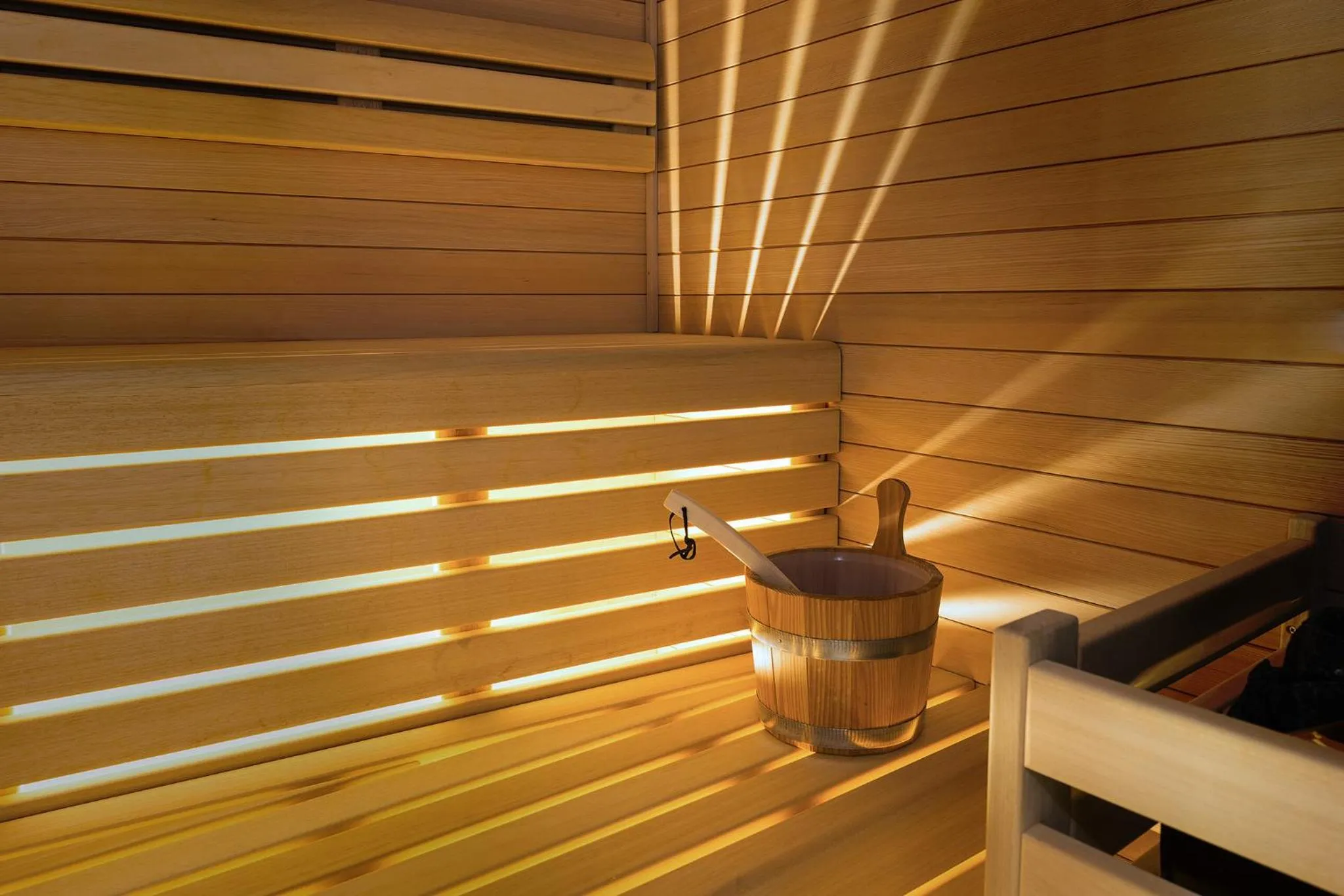 Sauna in Pietre Gemelle Resort