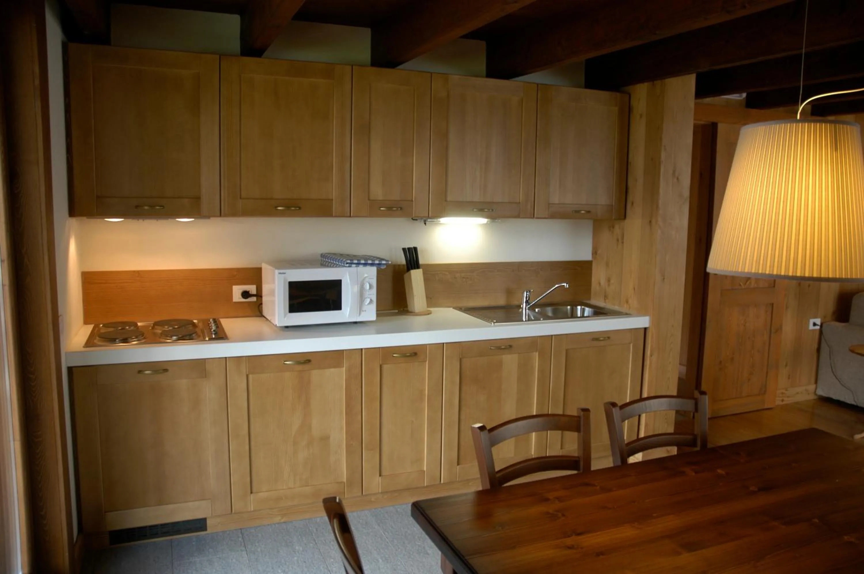 Kitchen or kitchenette in Pietre Gemelle Resort
