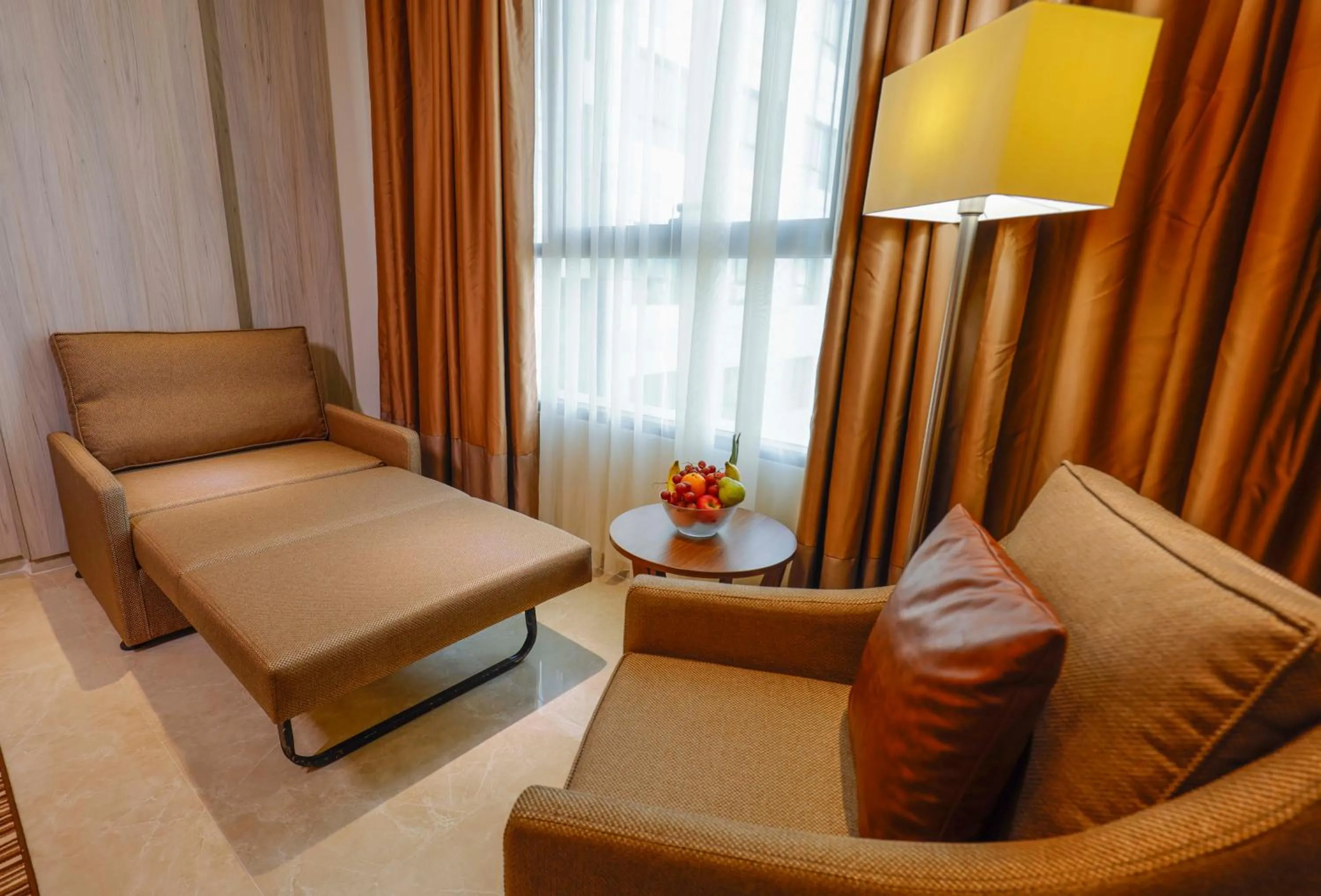 Seating area in Byblos Hotel