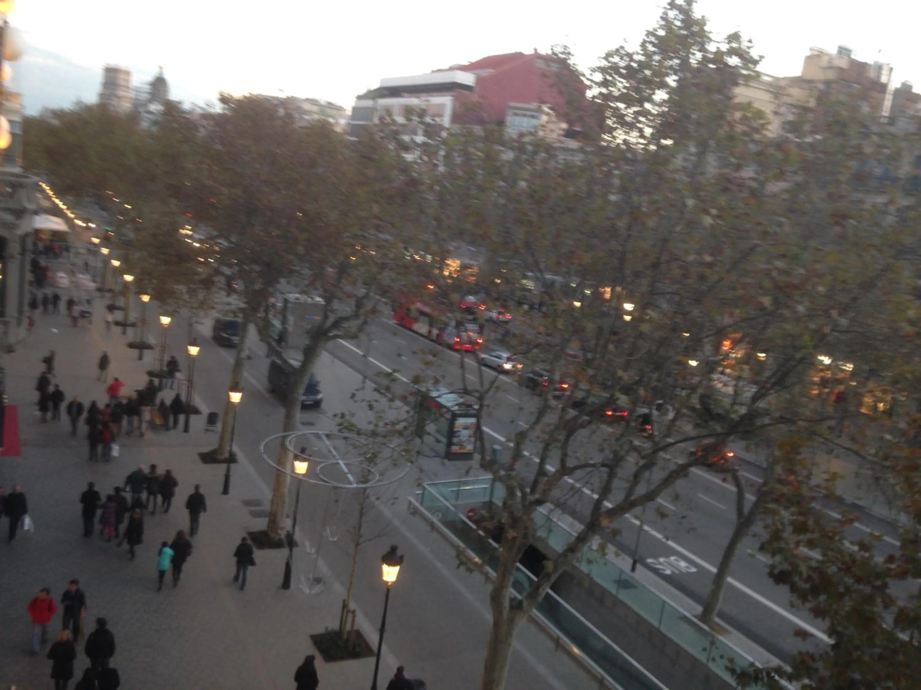 View (from property/room) in Hostalin Barcelona Passeig de Gracia