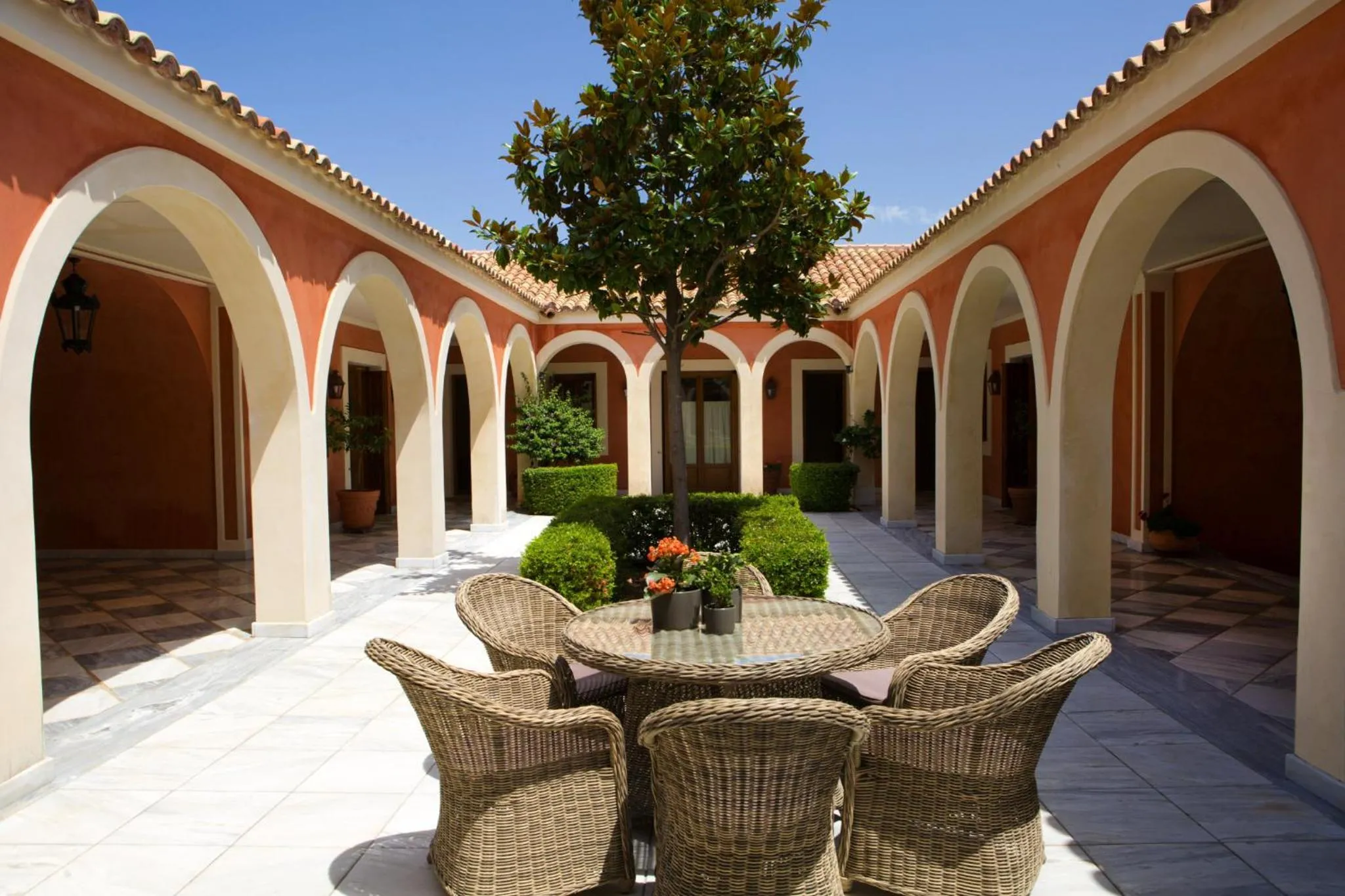 Patio in Villa Veneziano Lefkada