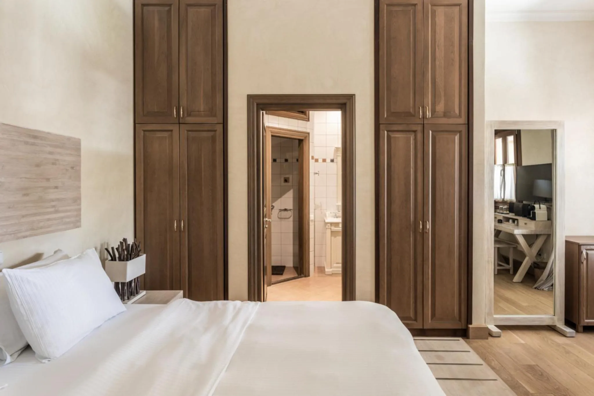 Bed in Villa Veneziano Lefkada