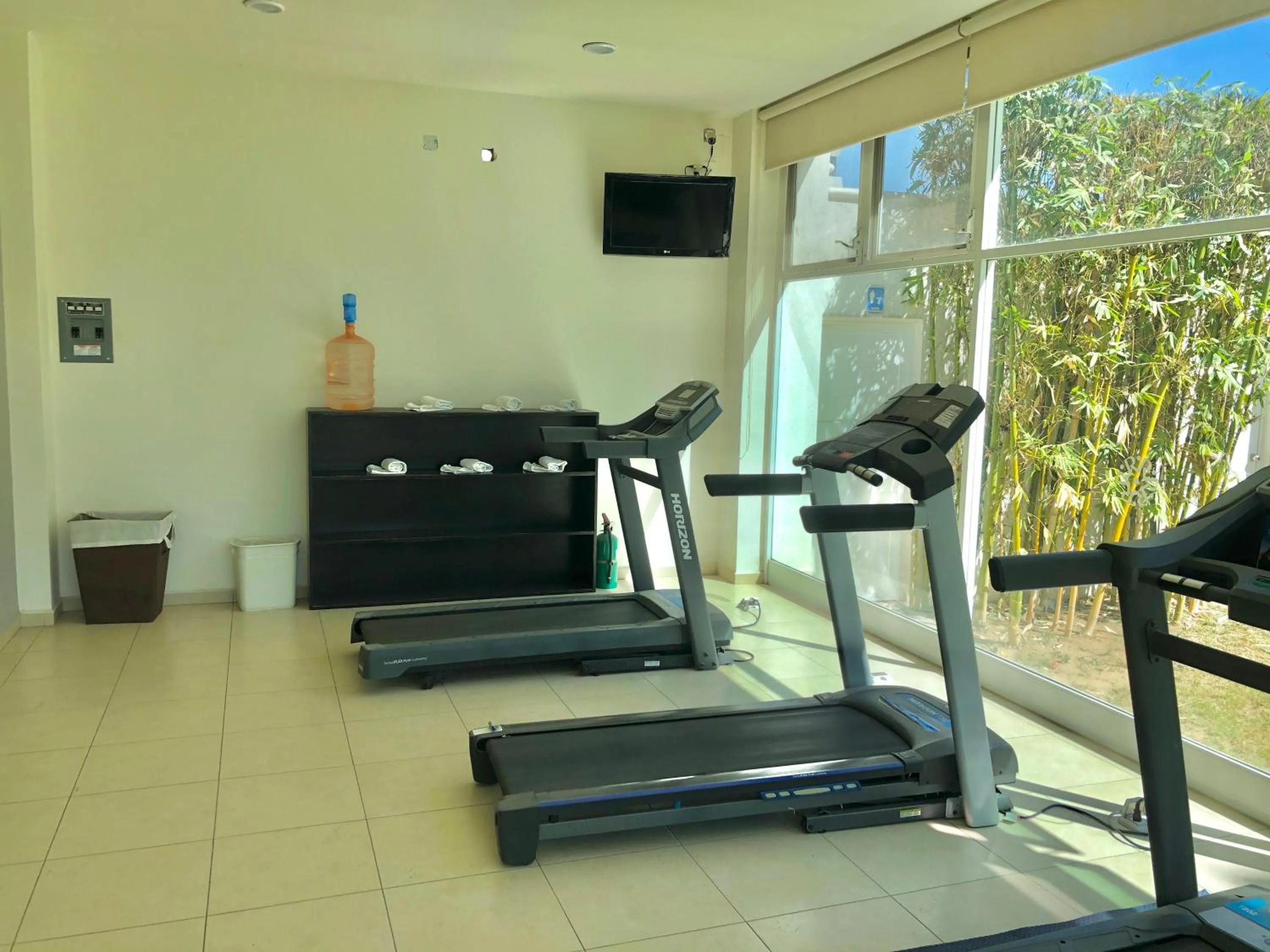 Fitness centre/facilities in Hotel Real de Minas Bajio