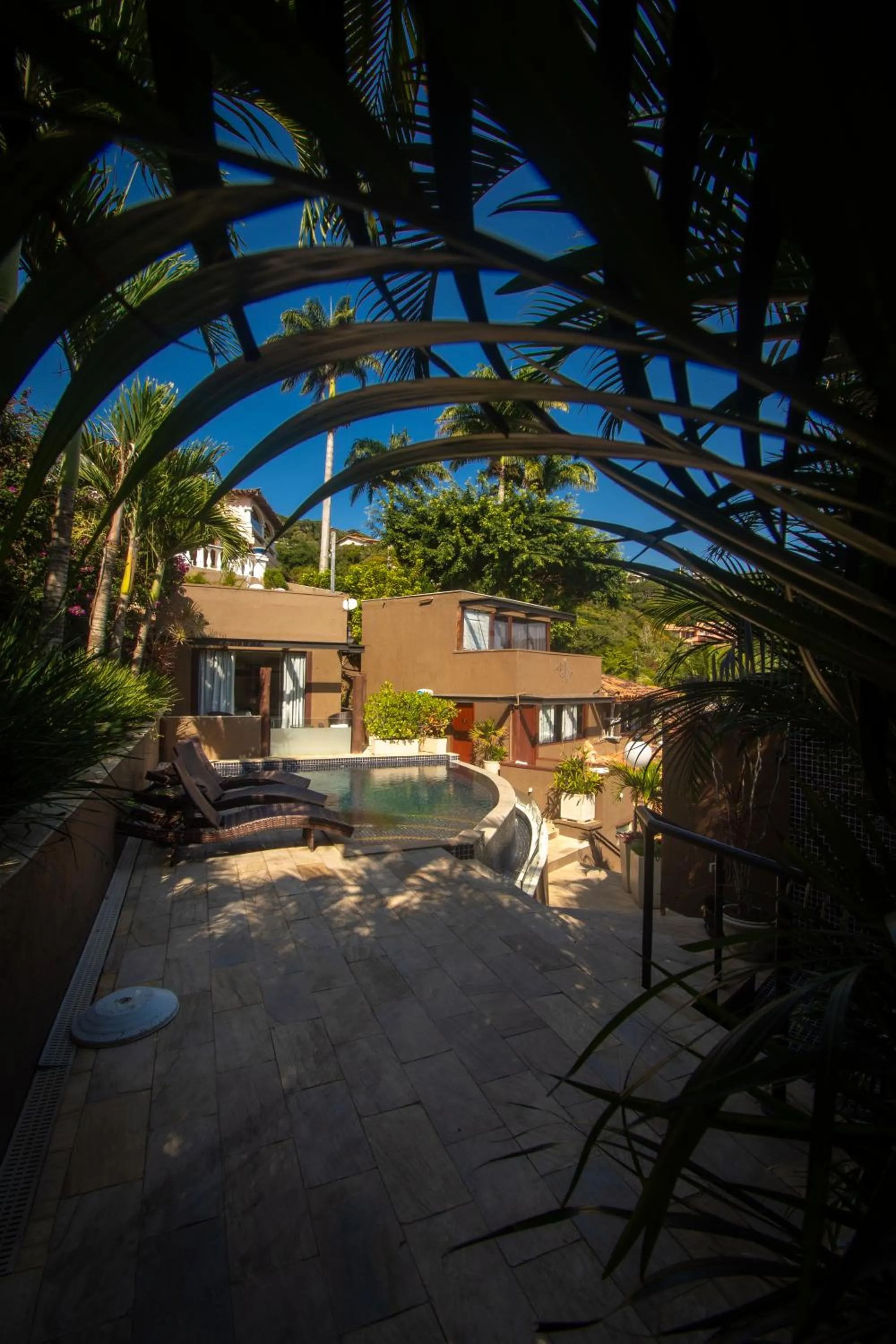 Swimming pool in Pousada Praia João Fernandes