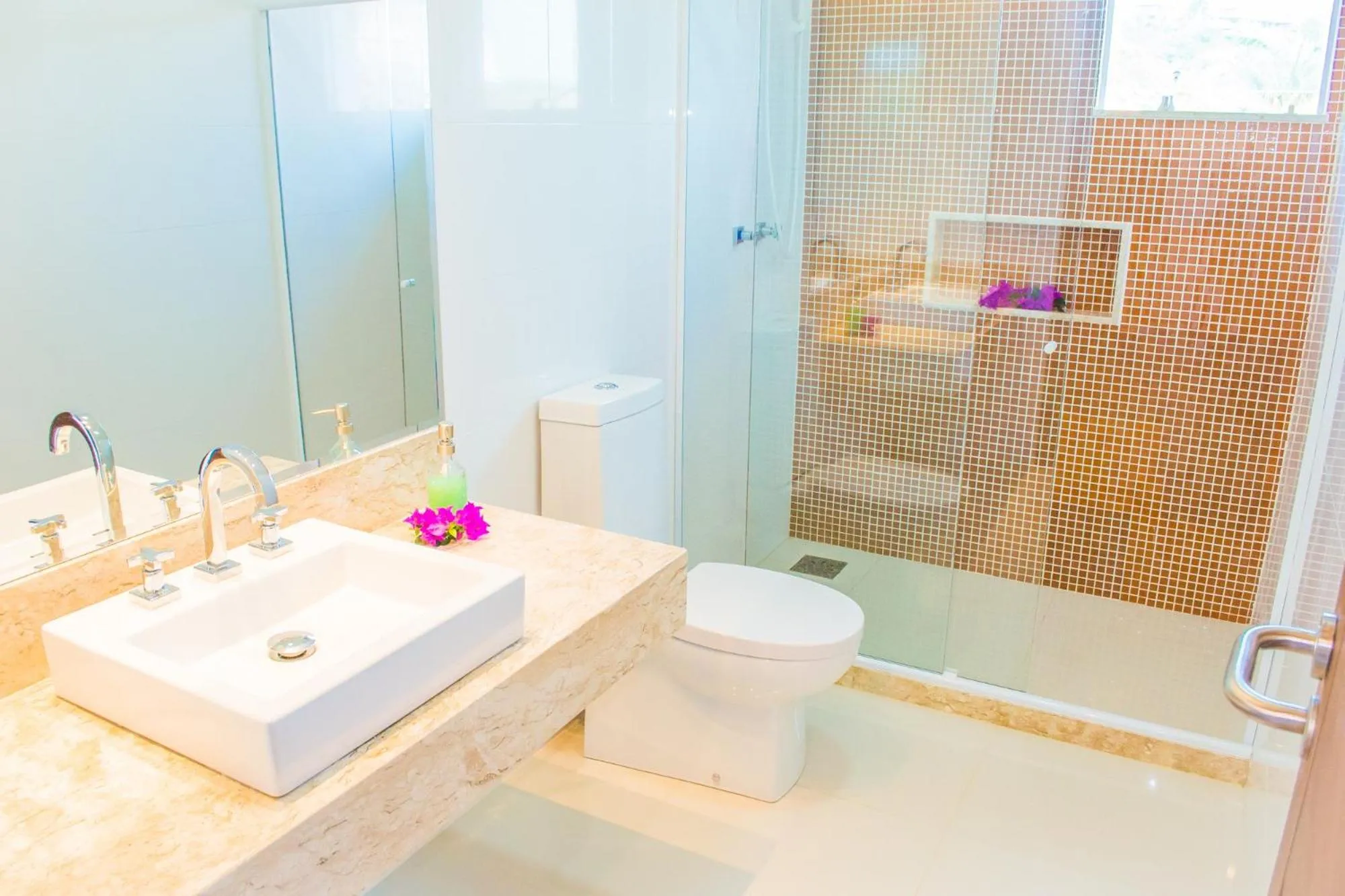 Bathroom in Pousada Praia João Fernandes