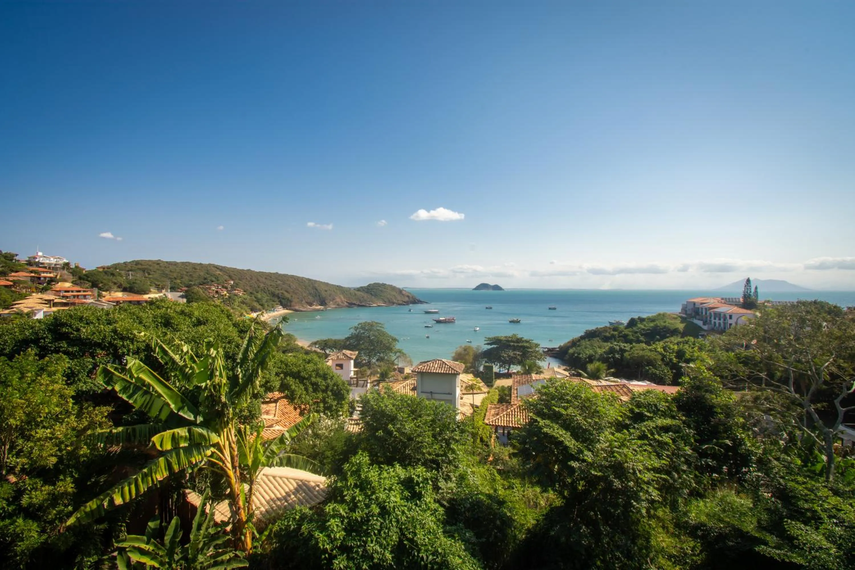 Bird's eye view in Pousada Praia João Fernandes