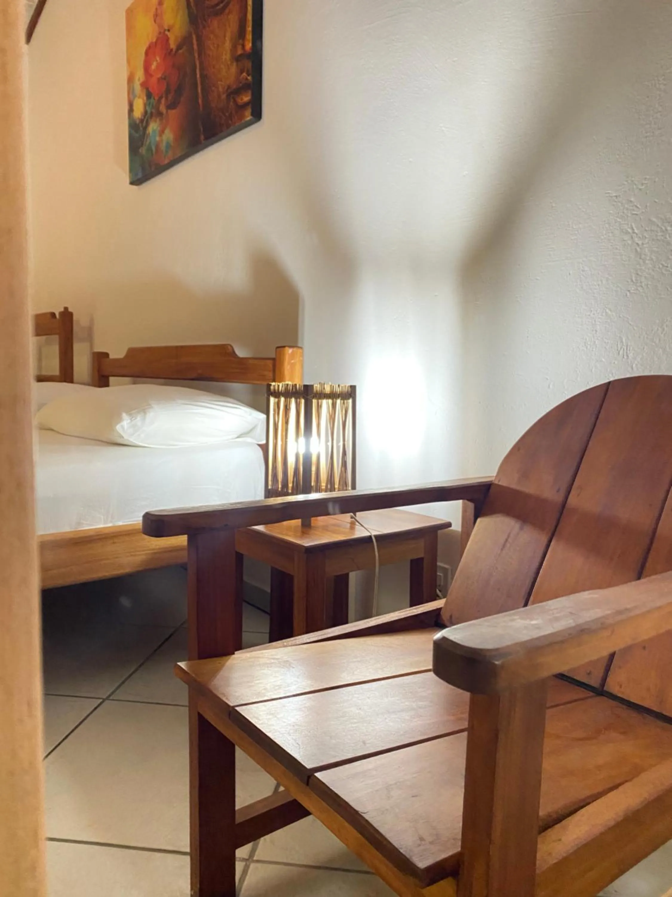 Bed in Pousada Arraial Suites