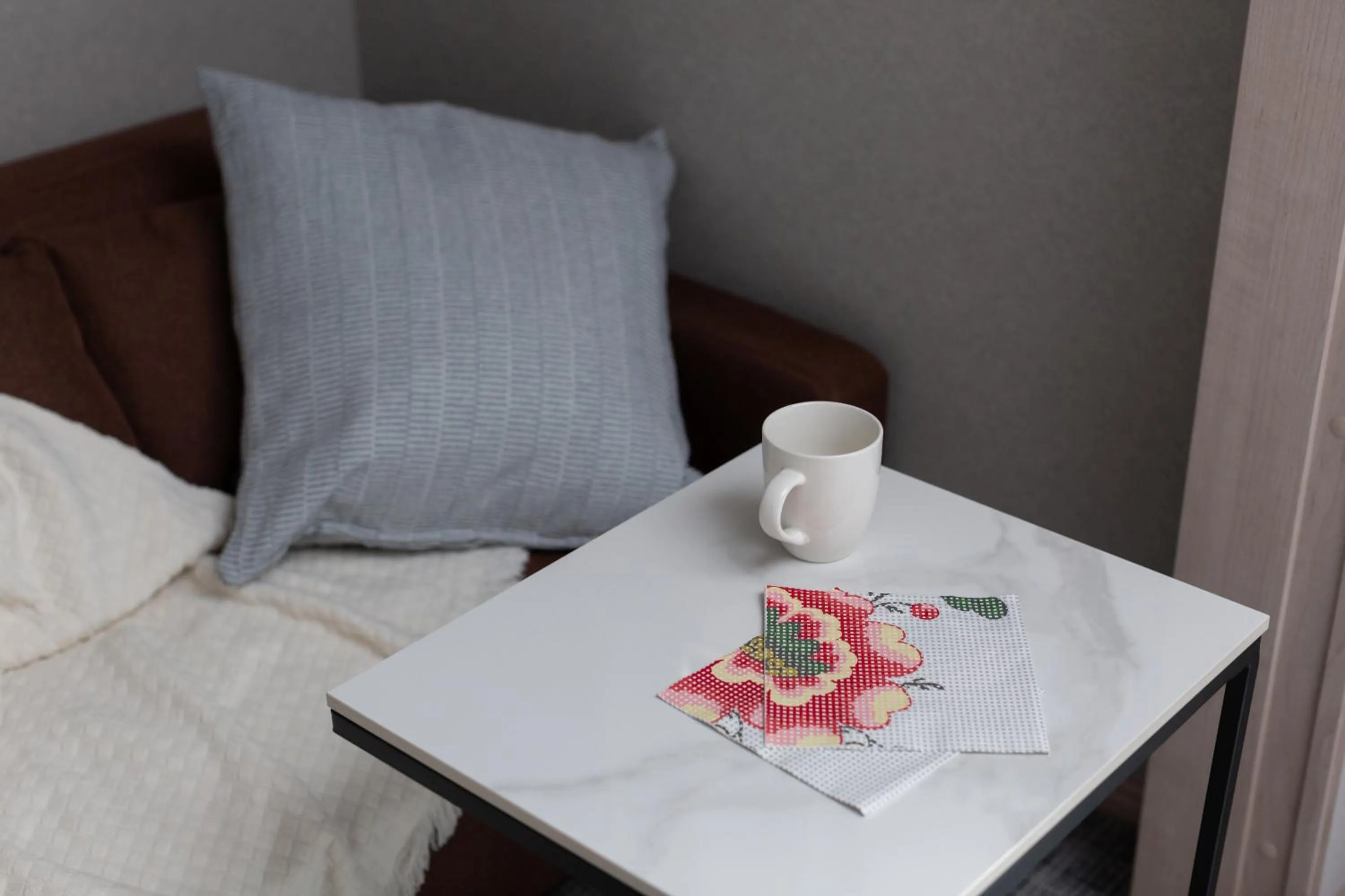 Bed in Residence Hotel Hakata Minoshima