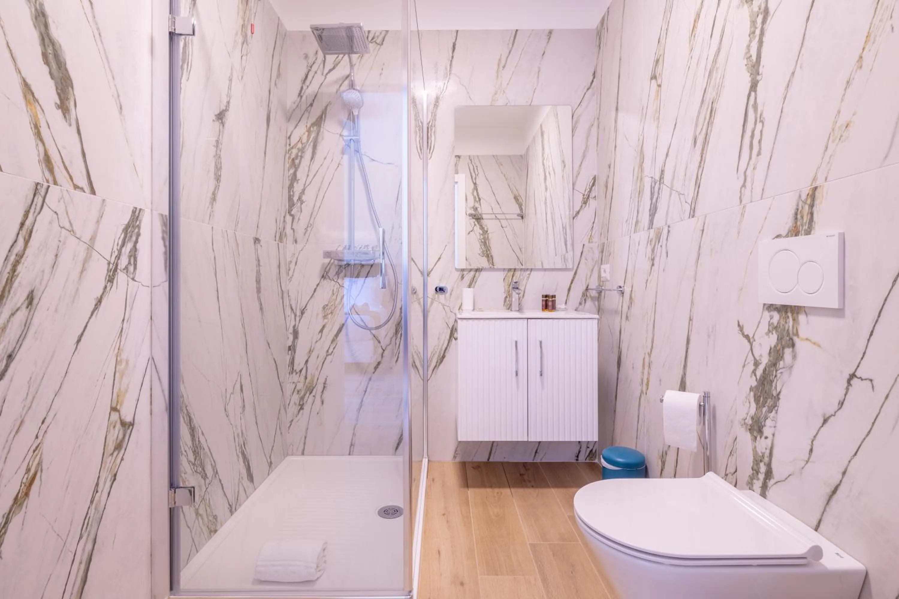 Bathroom in Albergo Villa Edy