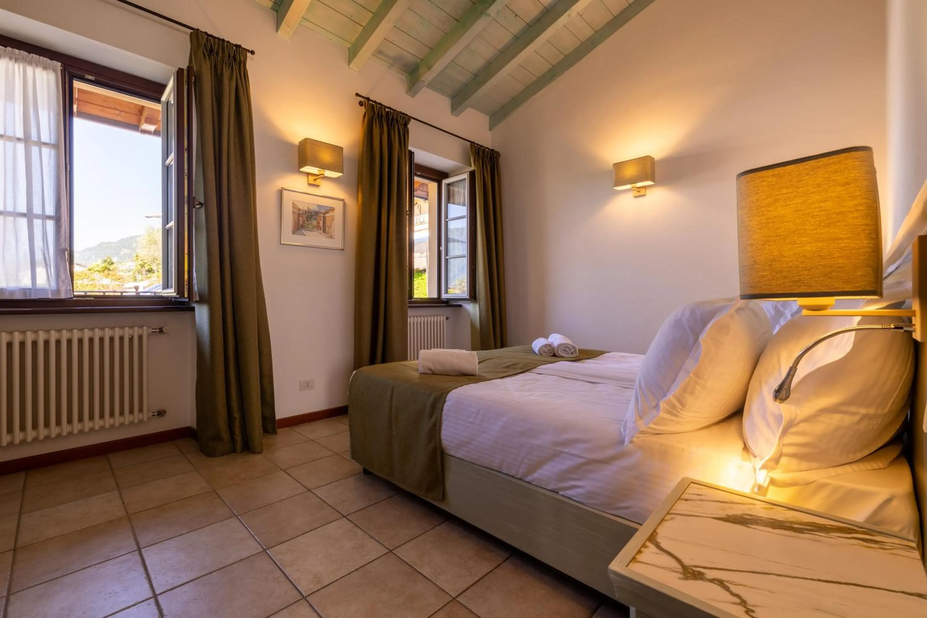 Bedroom, Bed in Albergo Villa Edy