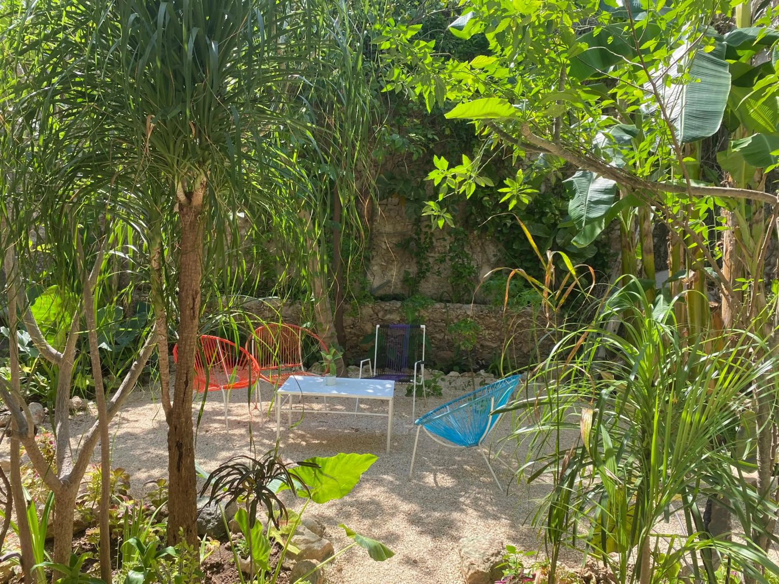 Garden view in Hotel La Piazzetta