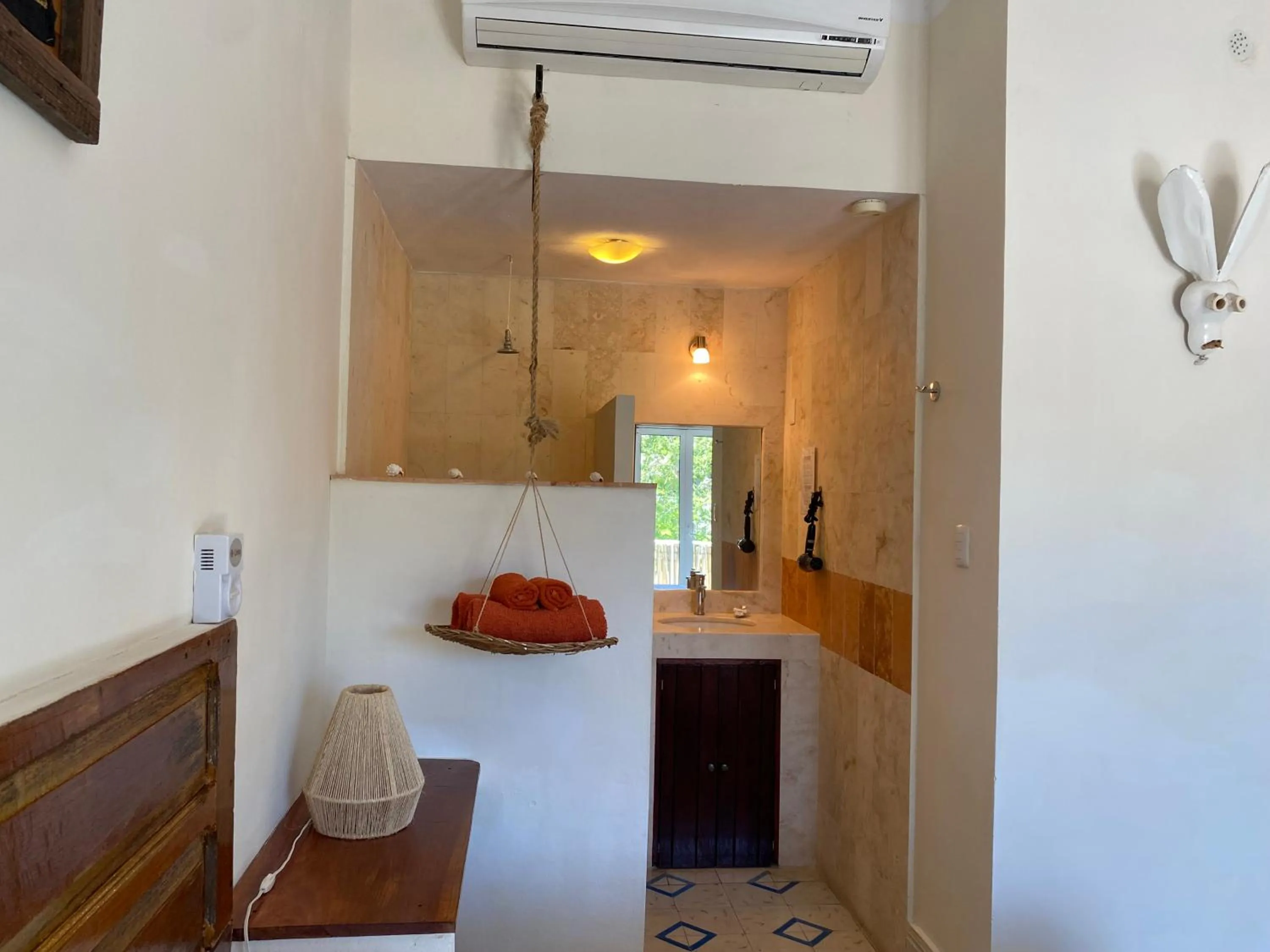 Shower in Hotel La Piazzetta