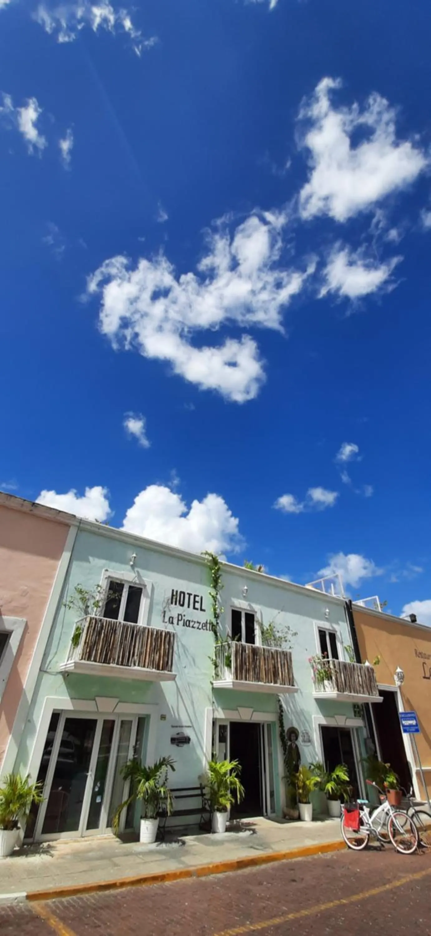 Facade/entrance in Hotel La Piazzetta