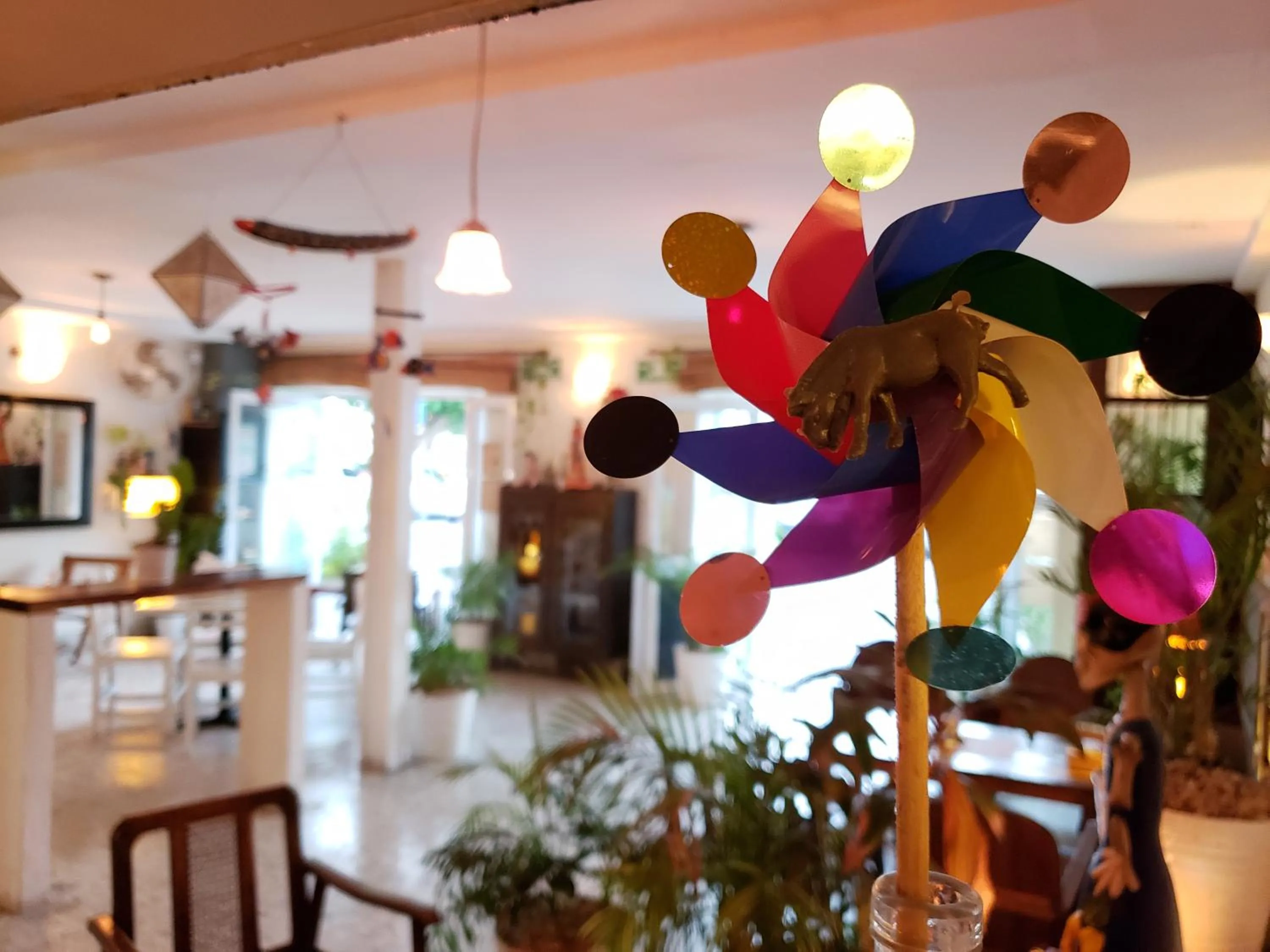 Communal lounge/ TV room in Hotel La Piazzetta